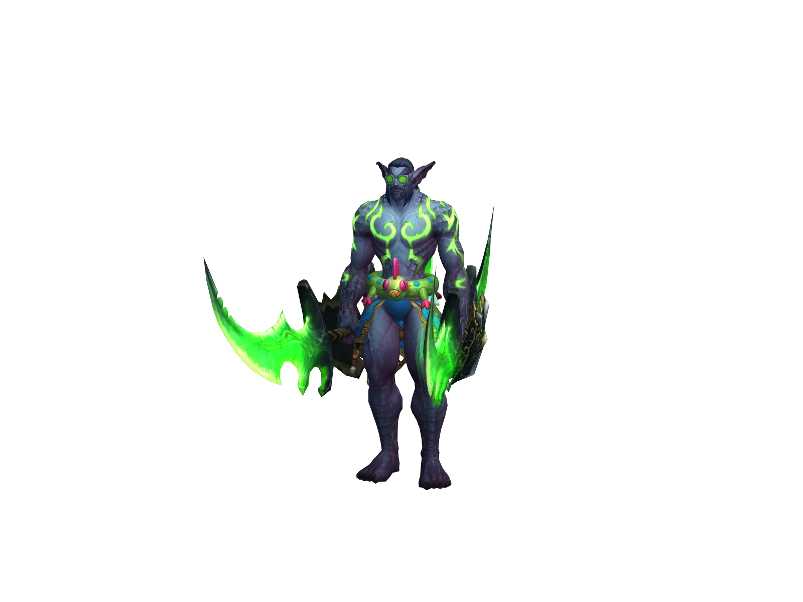 Numbster 3D character render