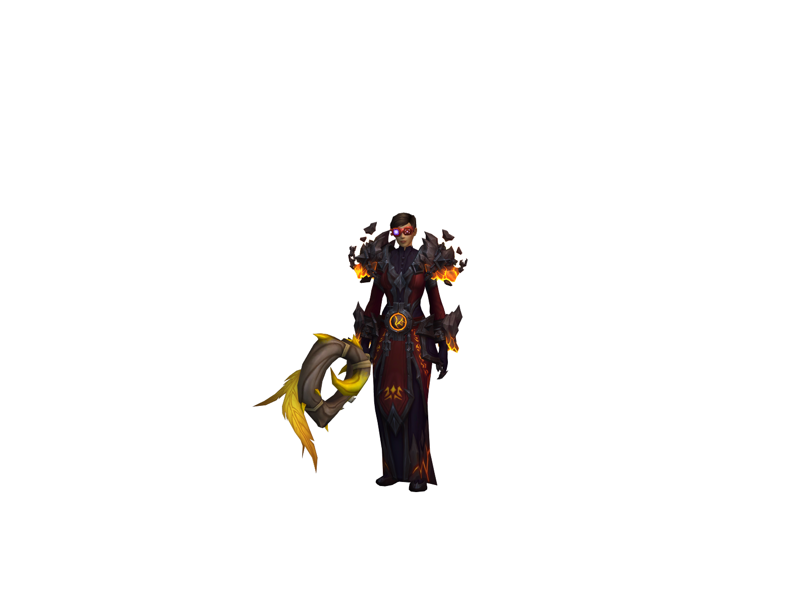 Loozia 3D character render