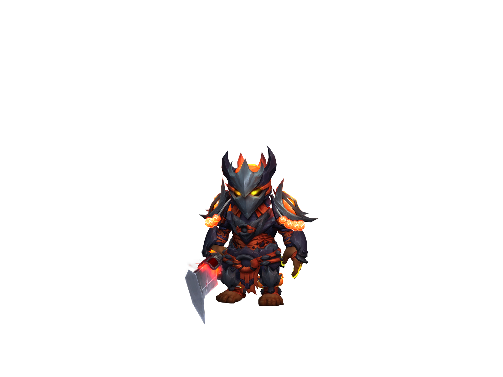Moorf 3D character render