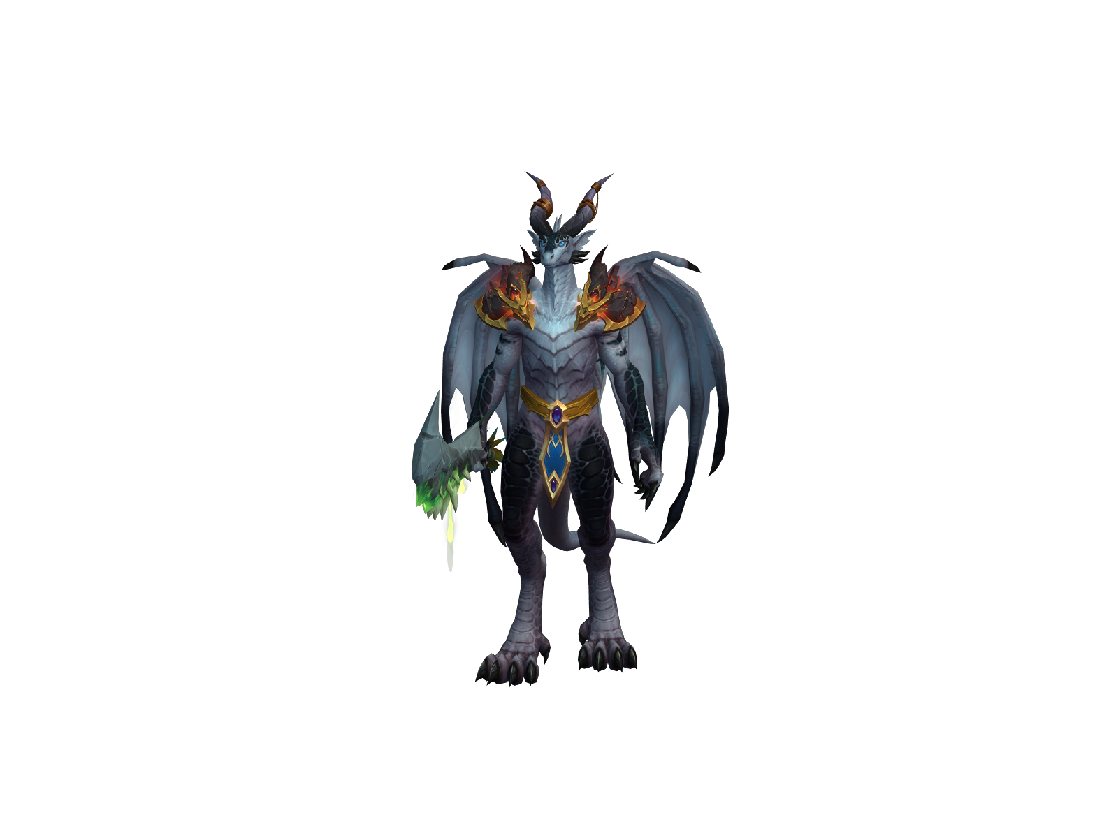 Blitzescort 3D character render