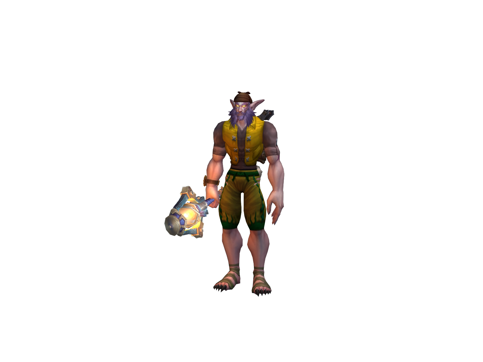 Discoclaus 3D character render