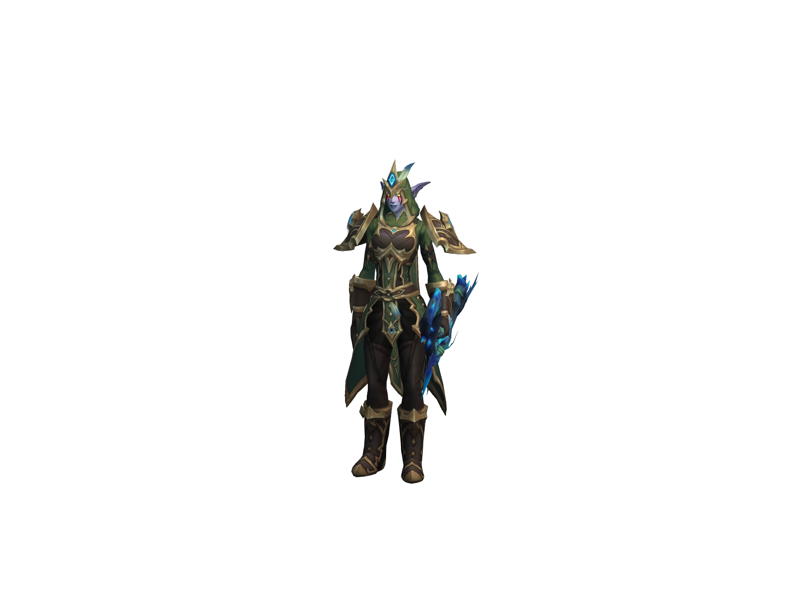 Diglétt 3D character render
