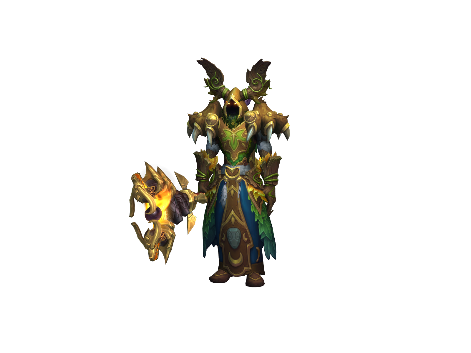 Memfoûs 3D character render