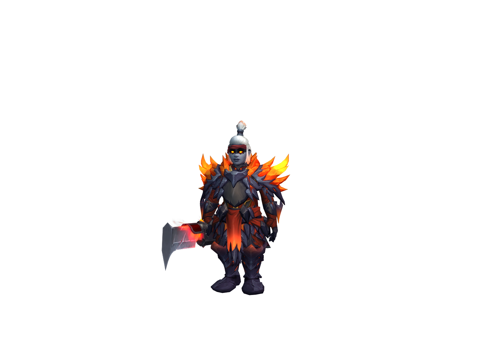 Hookhands 3D character render