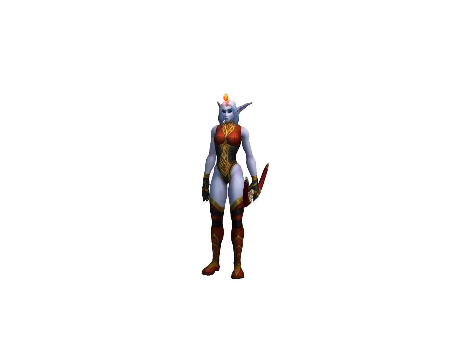 Flomik 3D character render