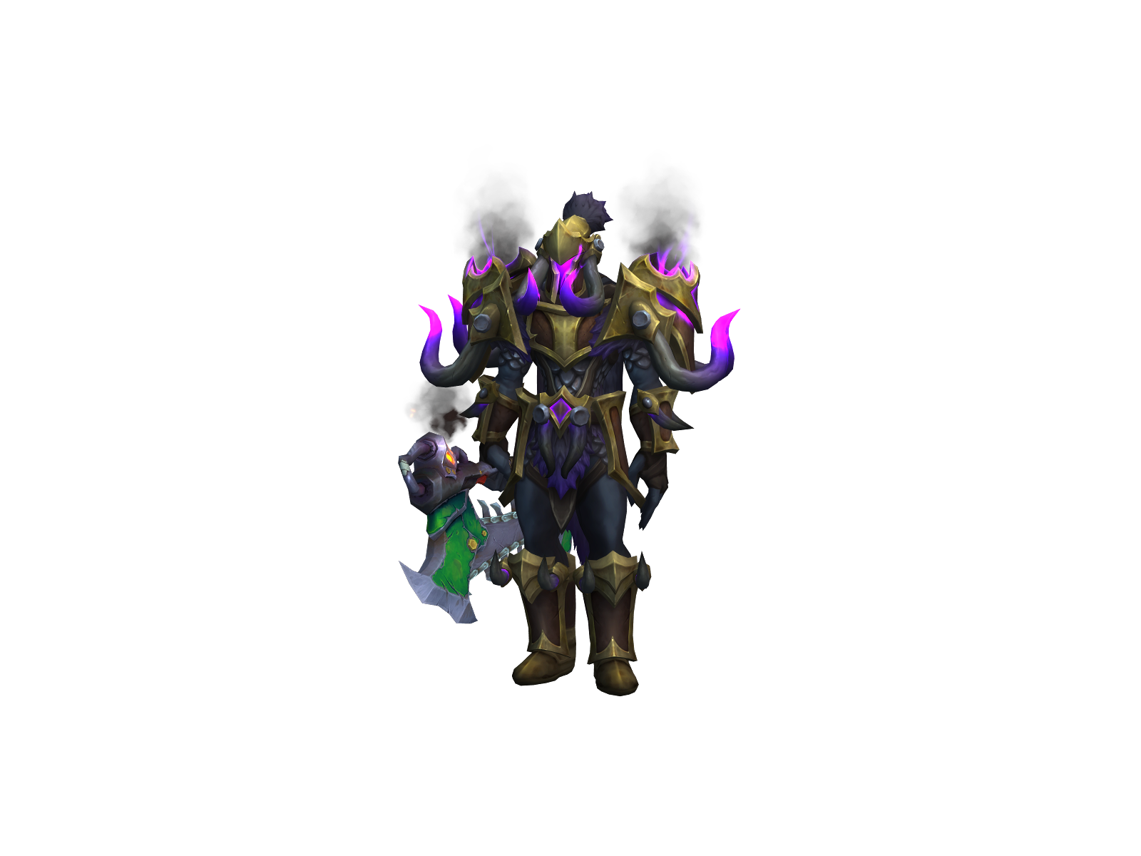 Ravgur 3D character render