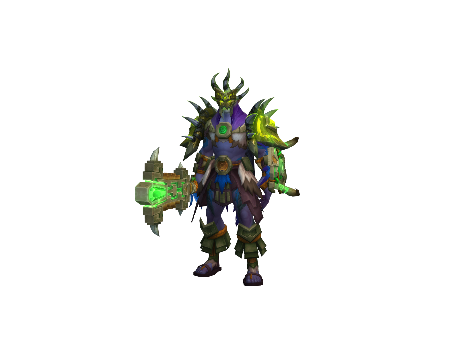 Totemliés 3D character render
