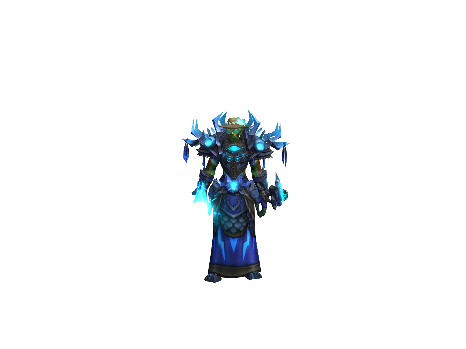 Shamwave 3D character render