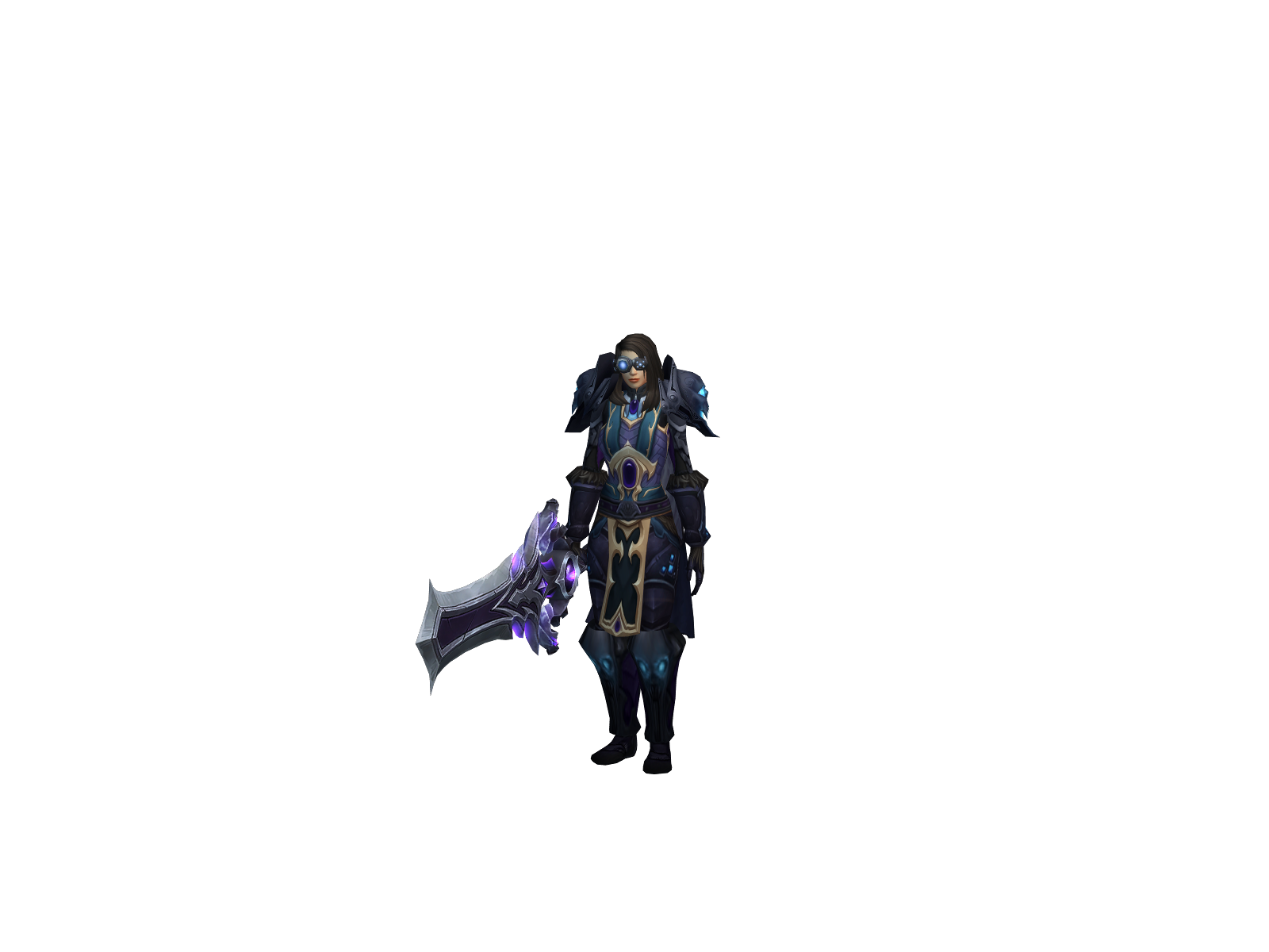Zunis 3D character render