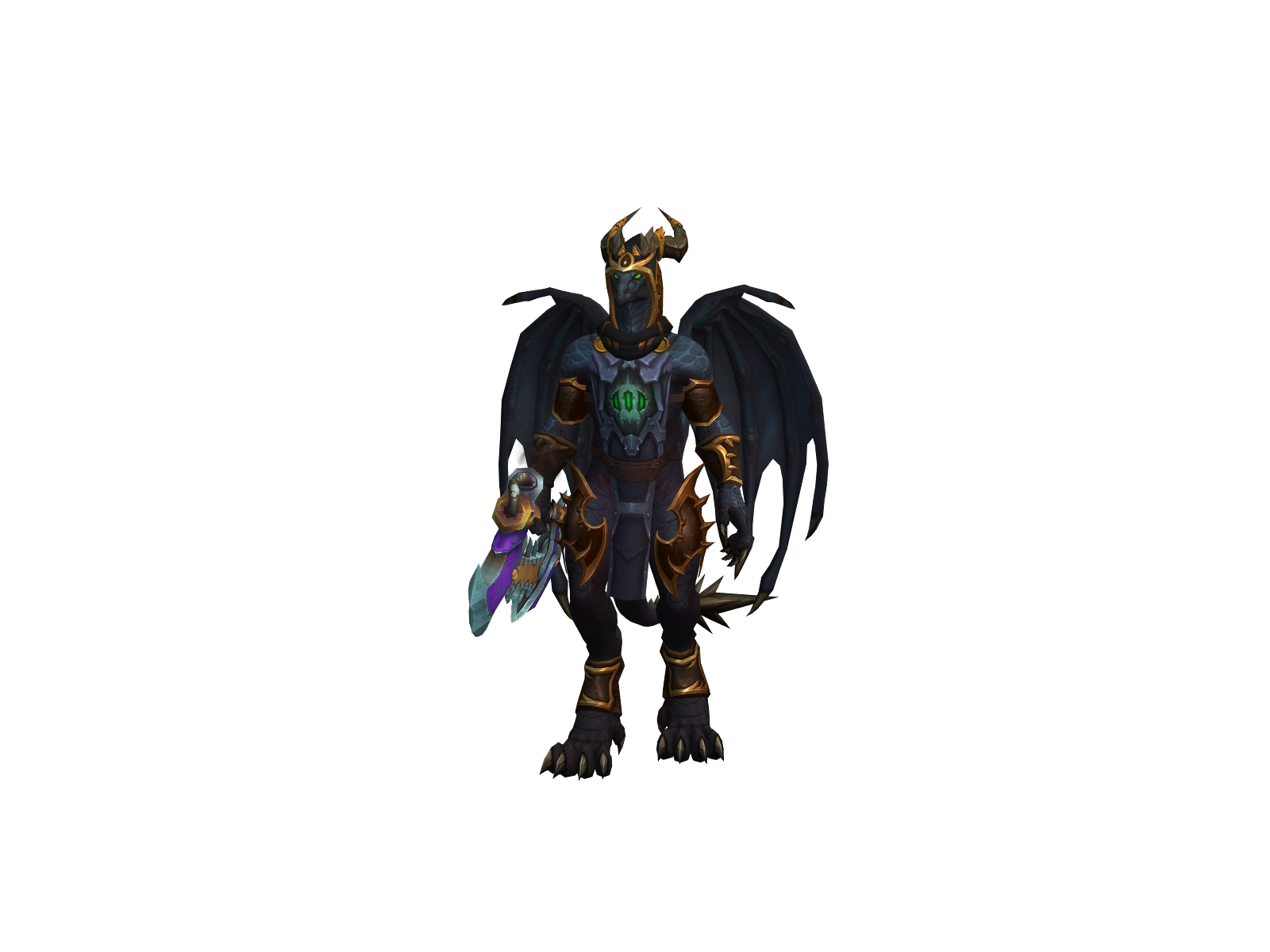 Reehztard 3D character render
