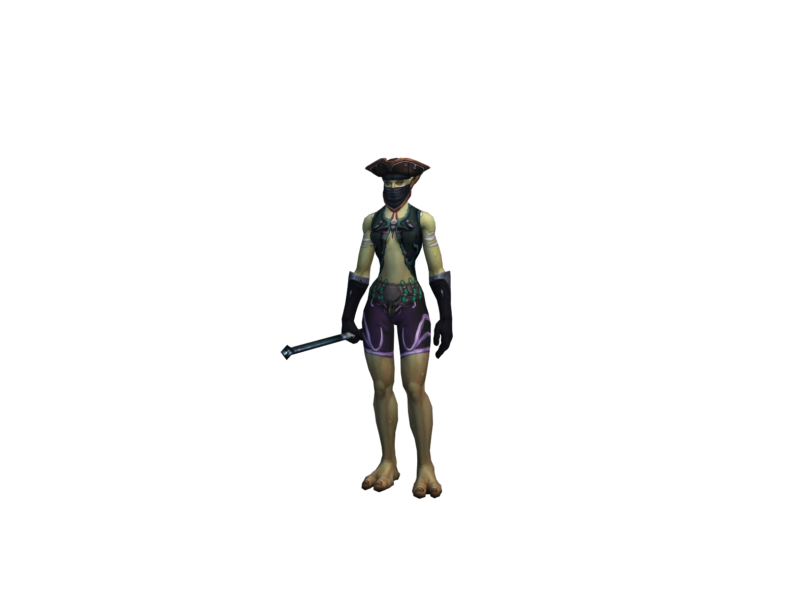Mariesolange 3D character render