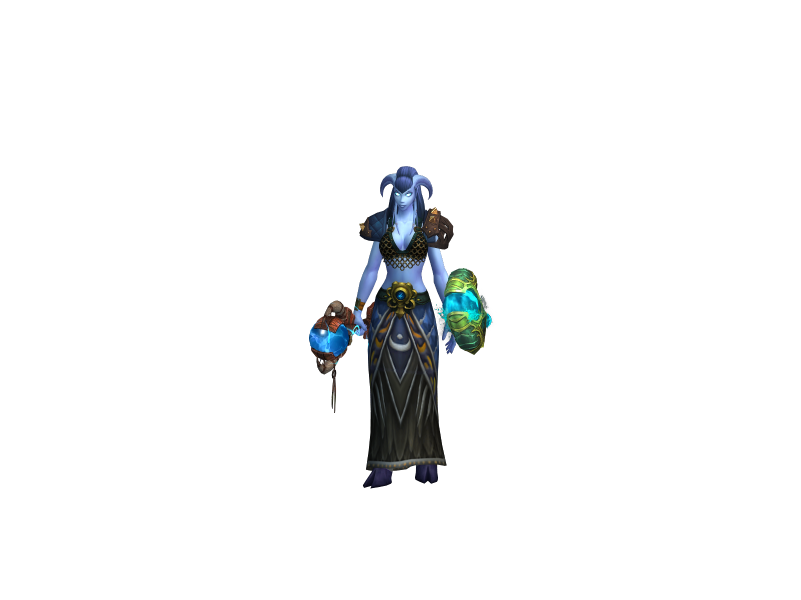 Maelura 3D character render