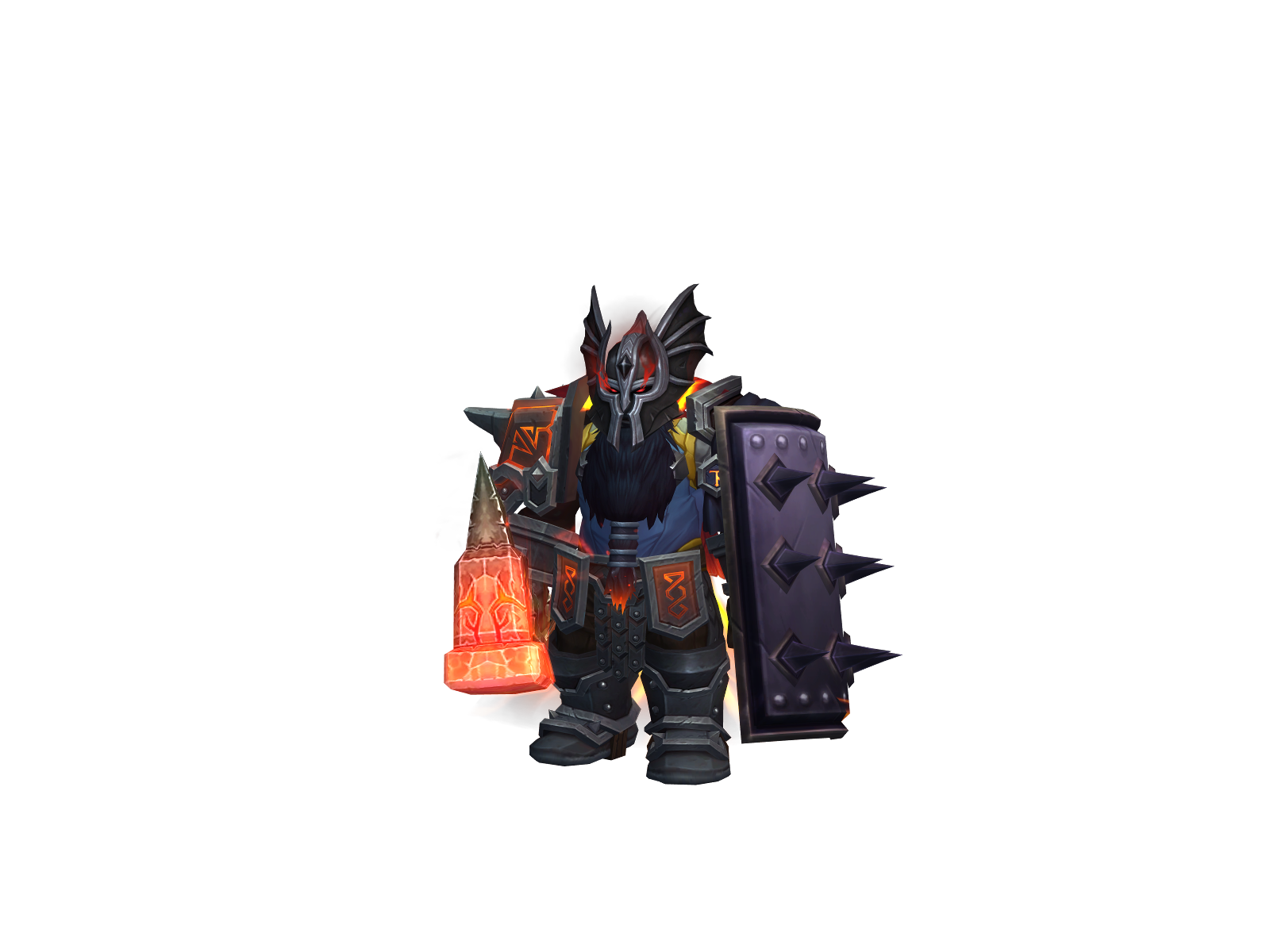 Meriween 3D character render