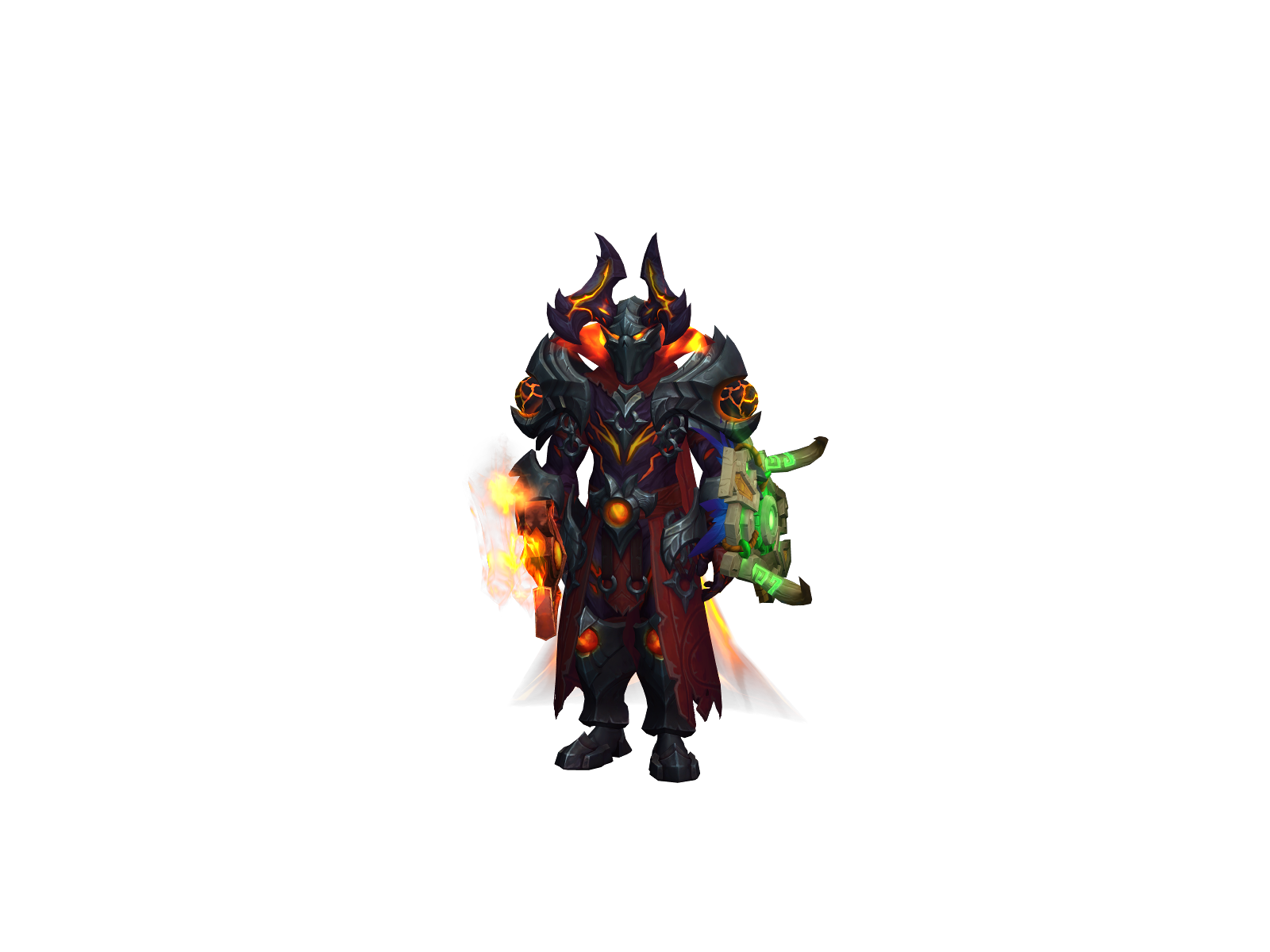 Leviathanas 3D character render