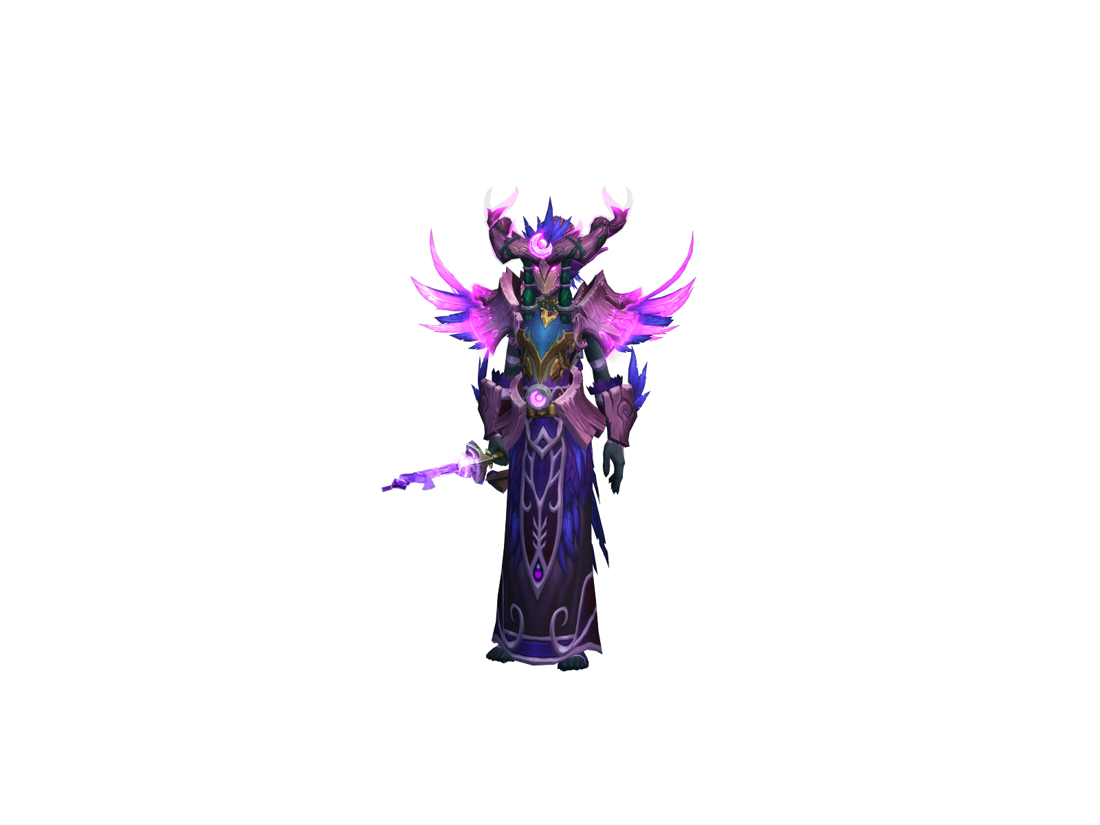 Munìn 3D character render