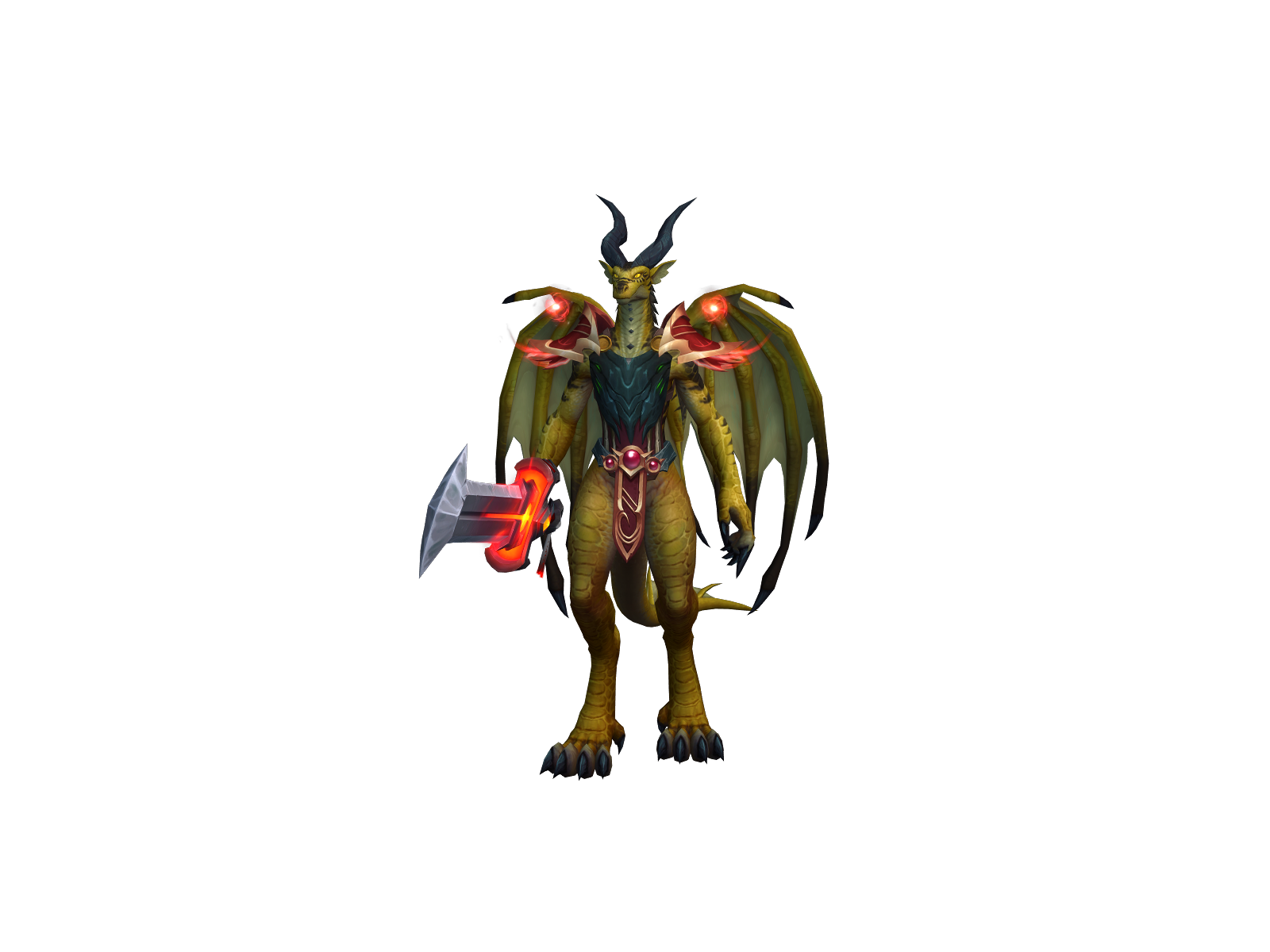 Fullminerals 3D character render