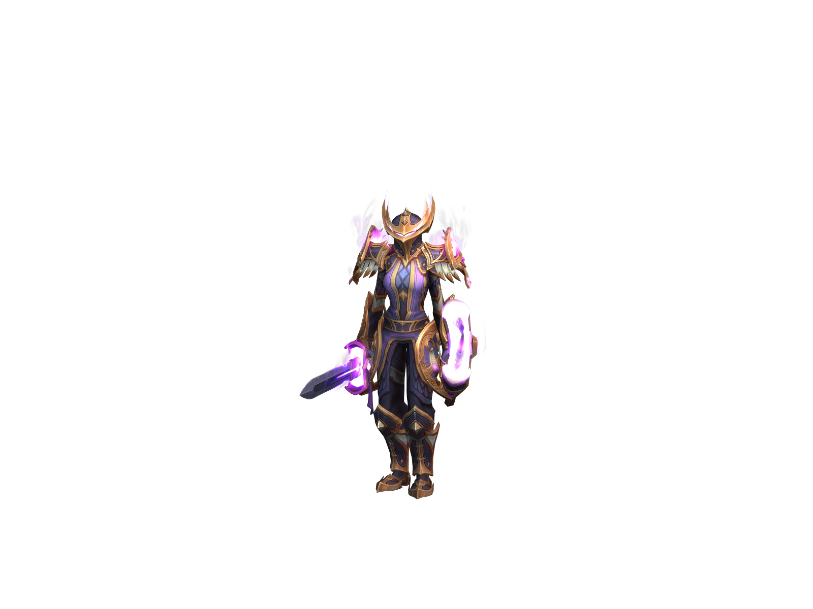 Mendës 3D character render