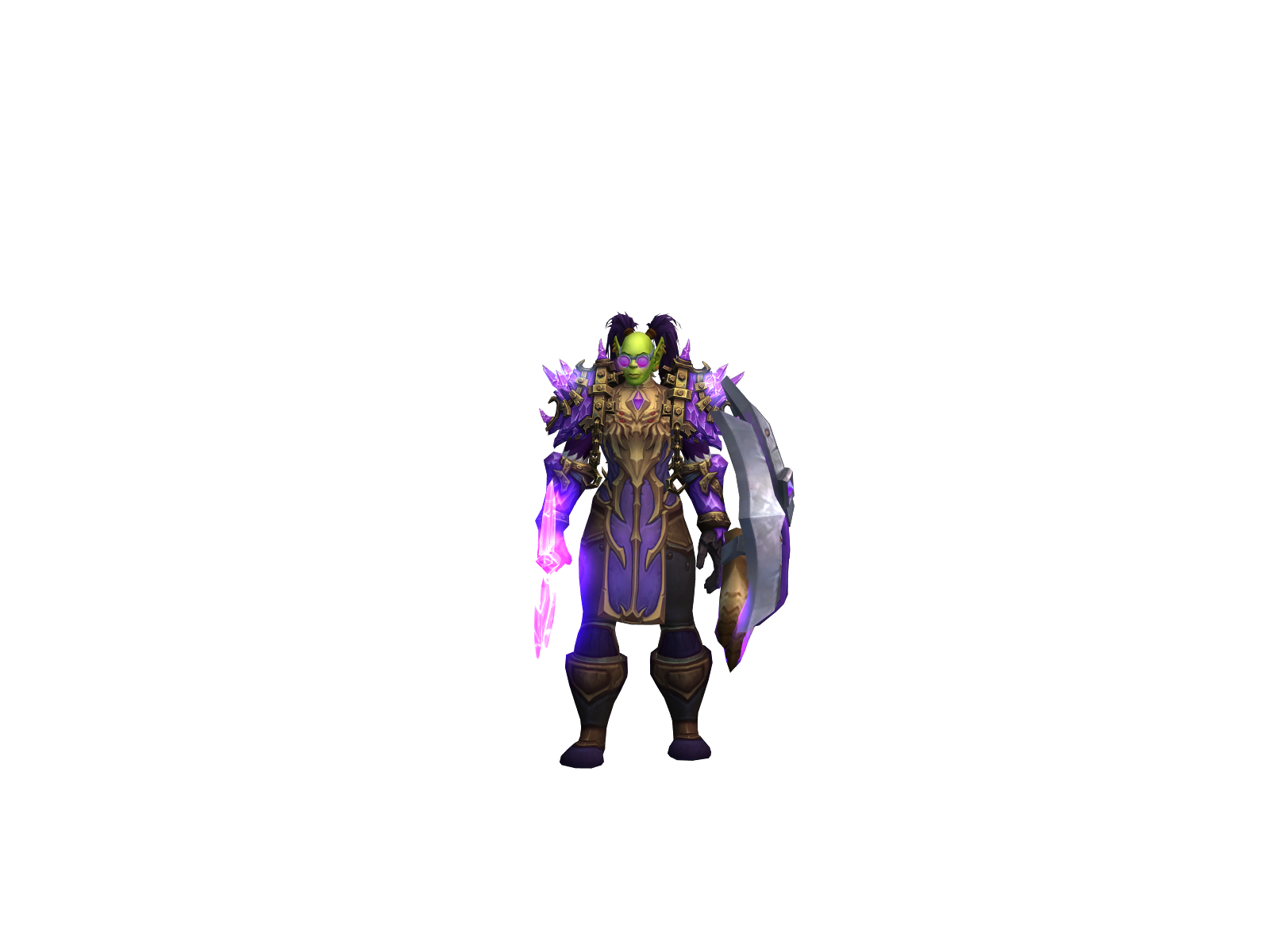 Zabira 3D character render