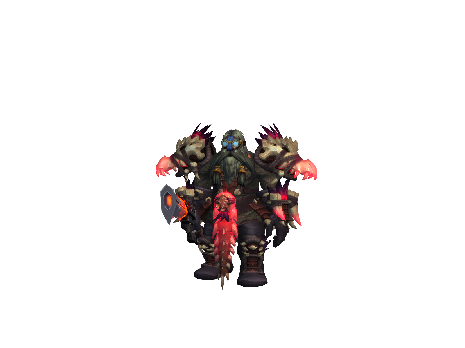 Africansnipa 3D character render