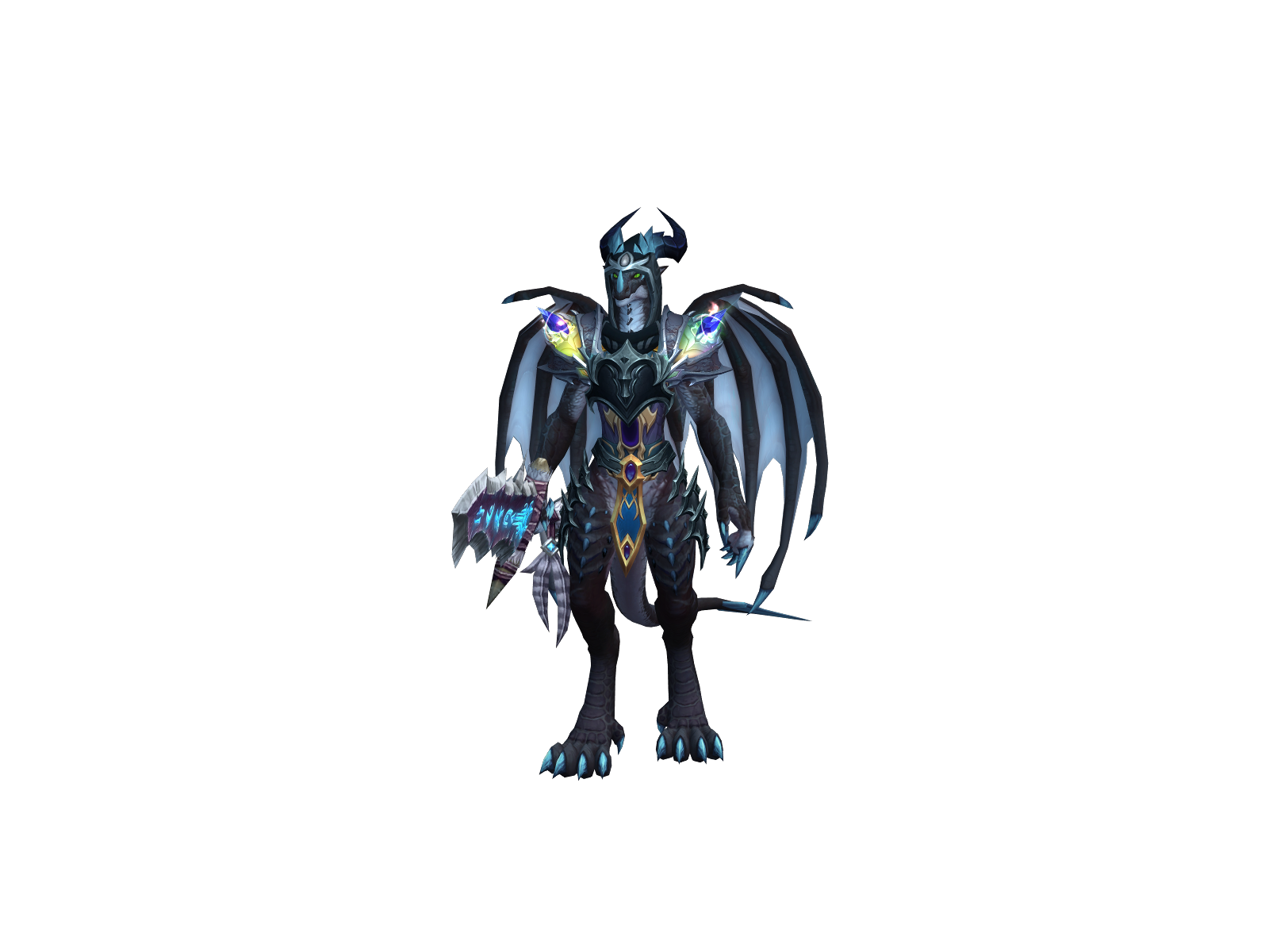 Tyzchervei 3D character render