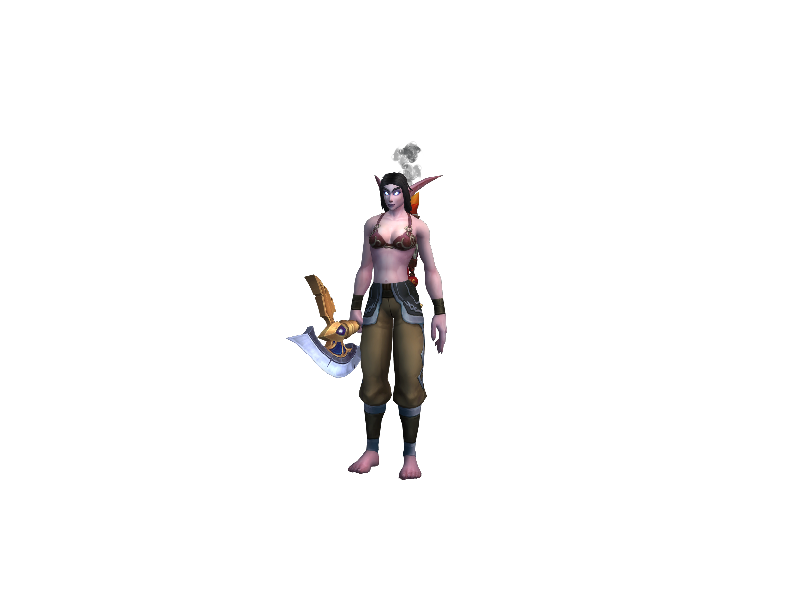 Retaliens 3D character render