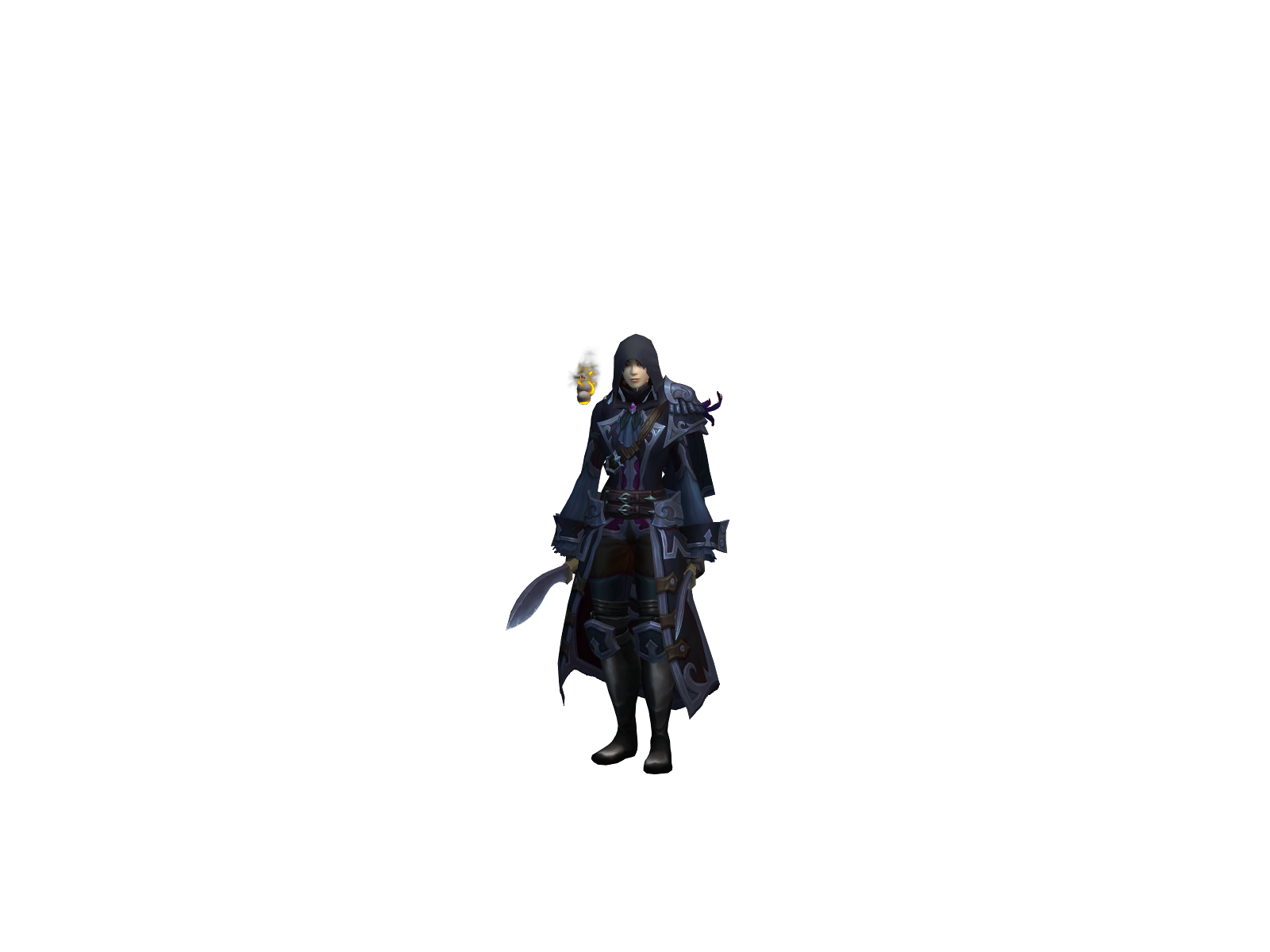 Saelan 3D character render