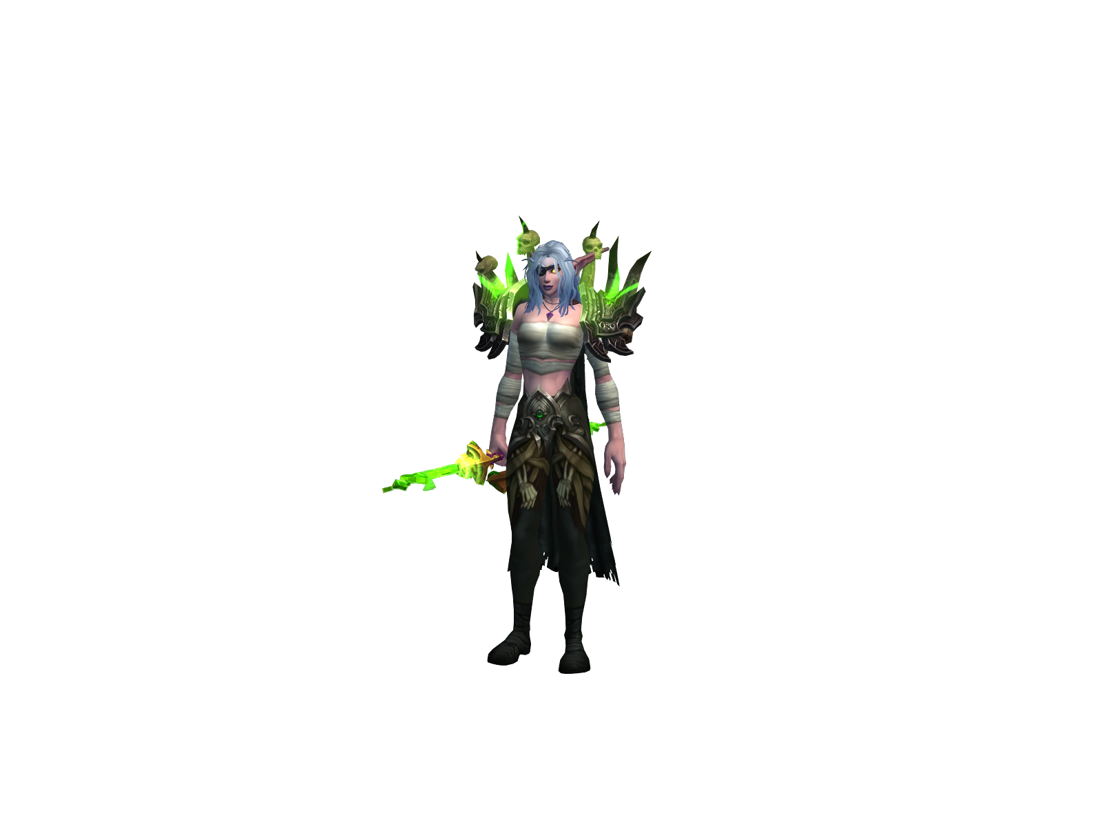 Endine 3D character render
