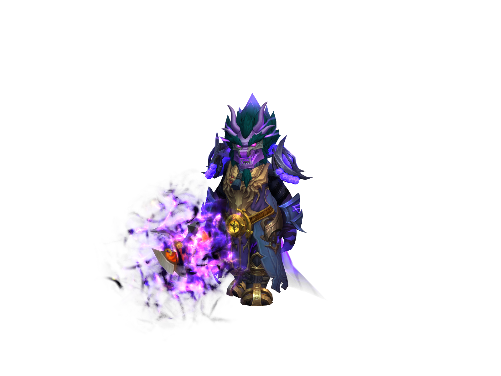Dtíerspec 3D character render