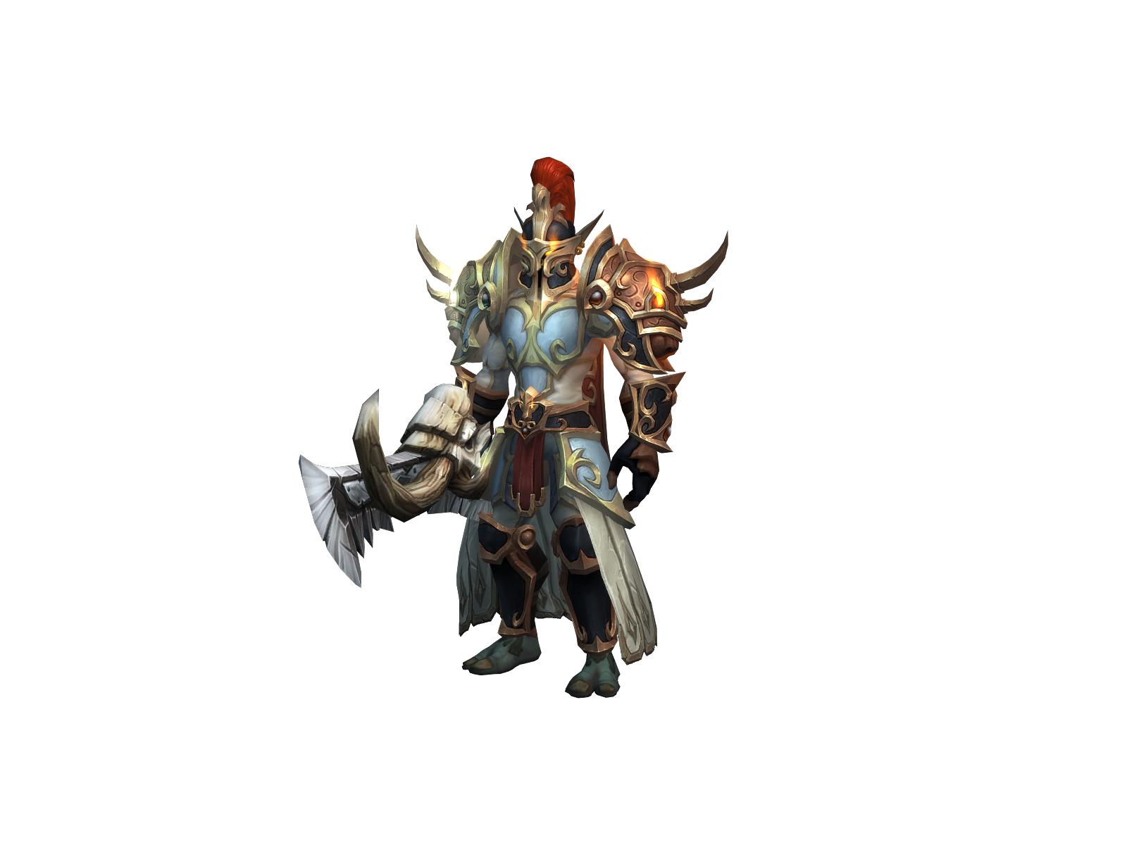 Ijudge 3D character render