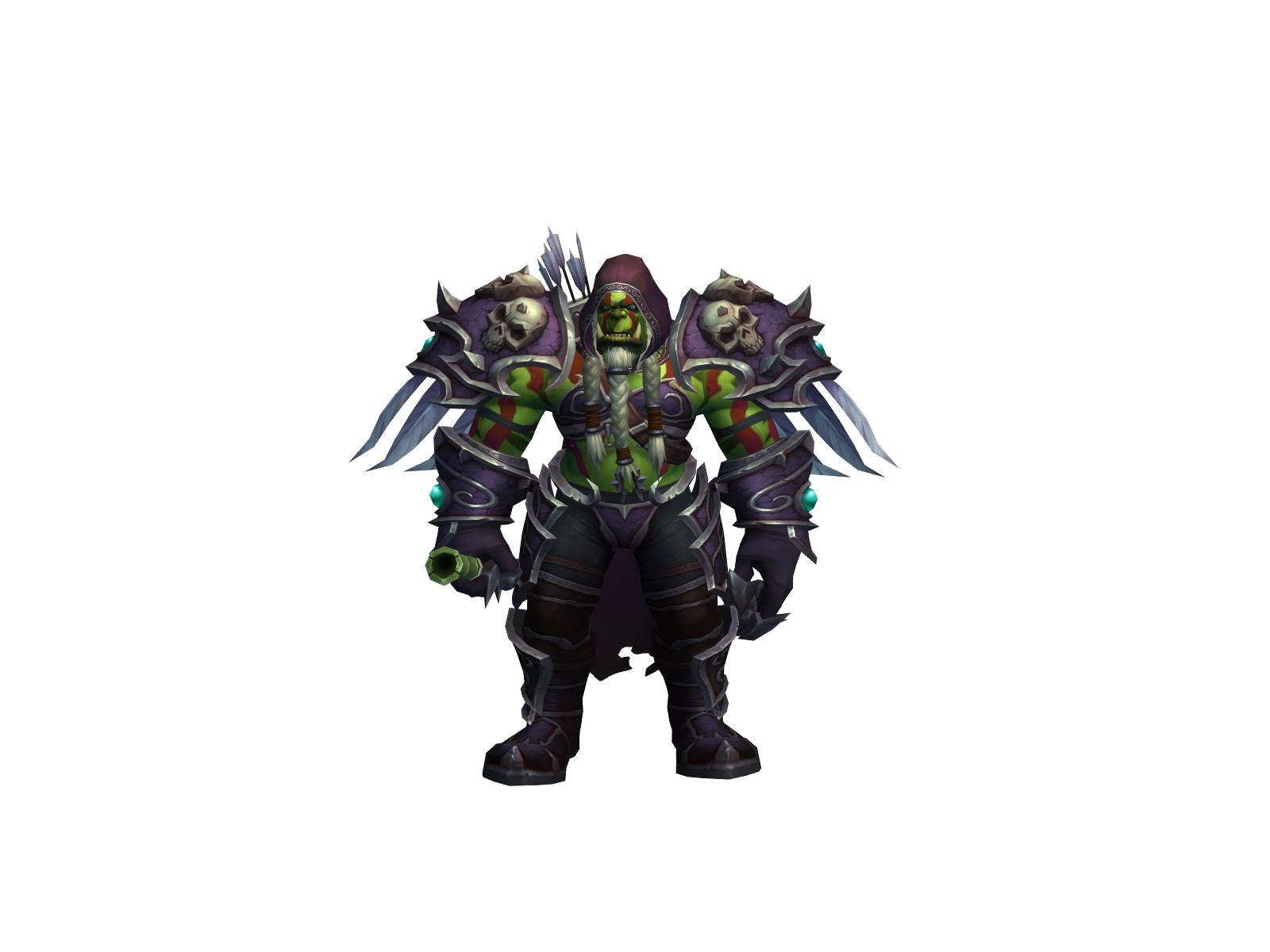 Orkkimunkki 3D character render
