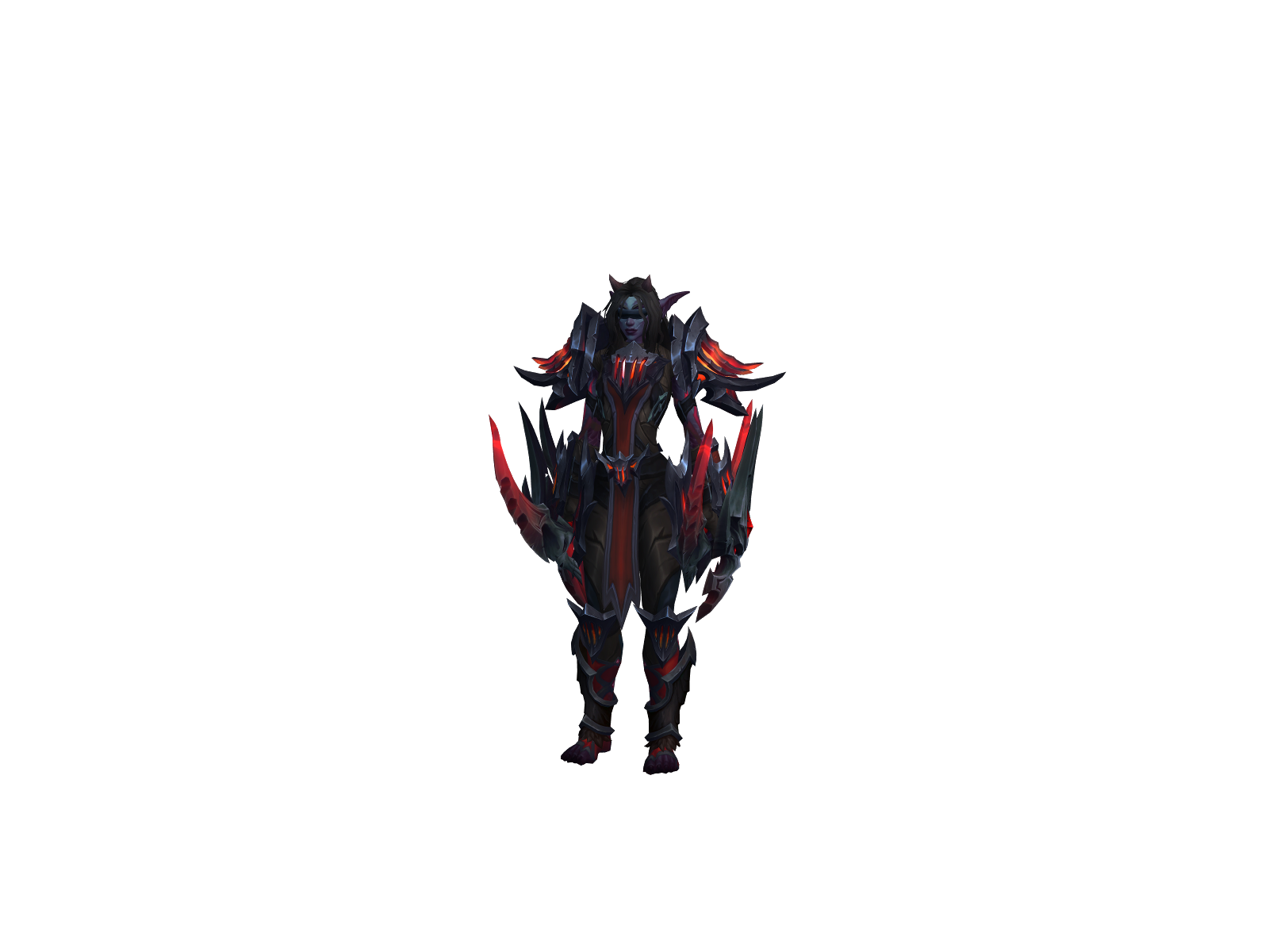 Hecatiel 3D character render