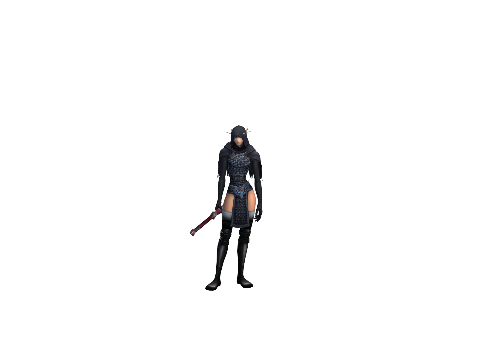 Metadot 3D character render
