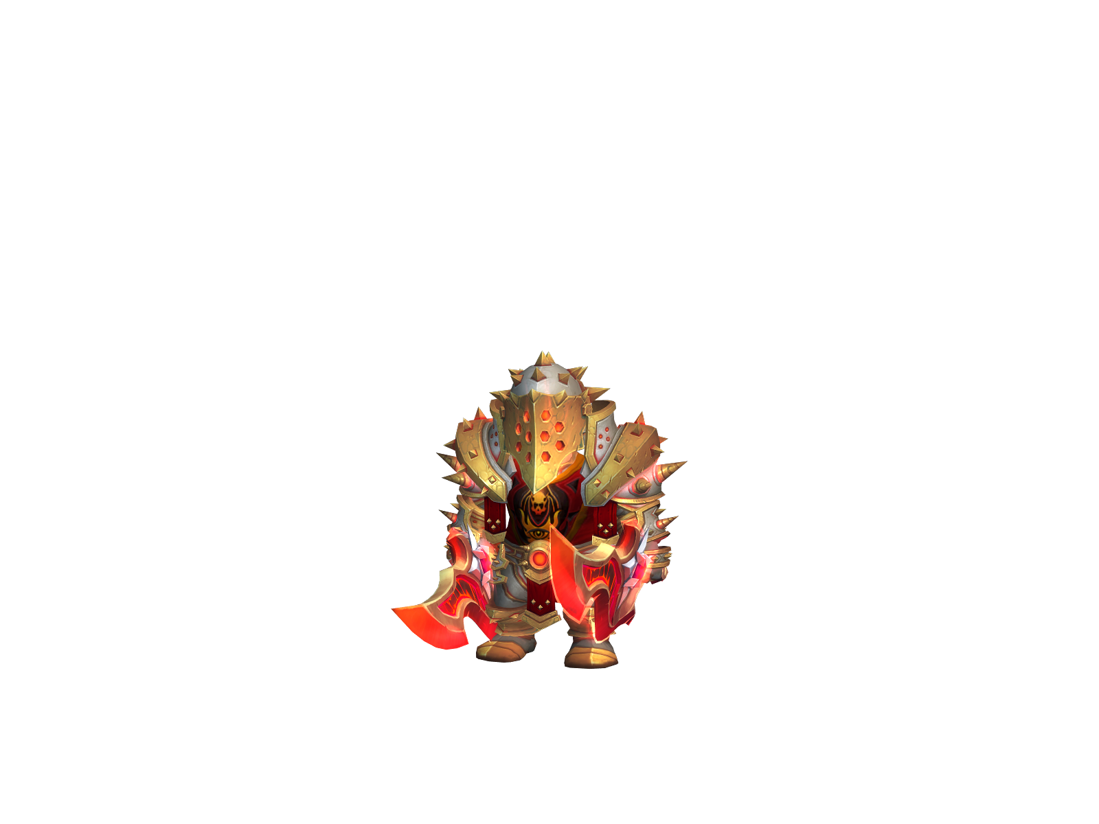 Shin 3D character render