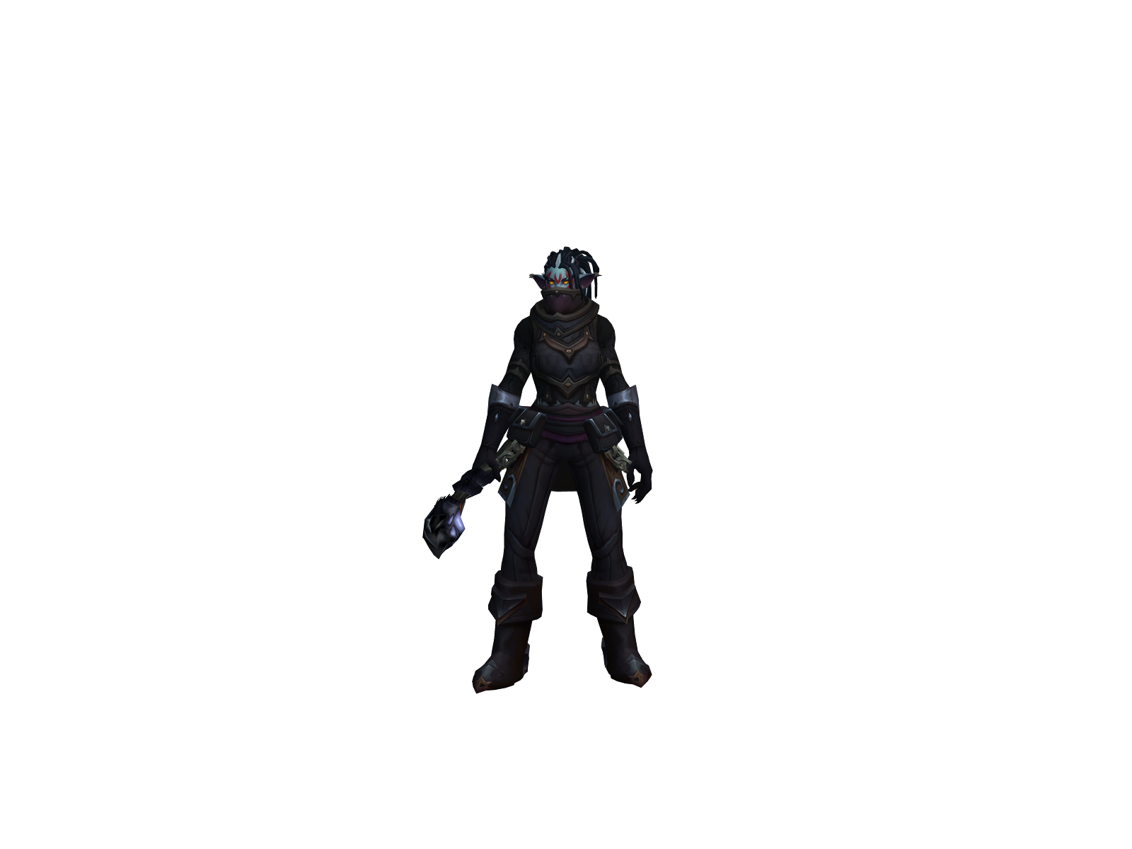 Zarjara 3D character render