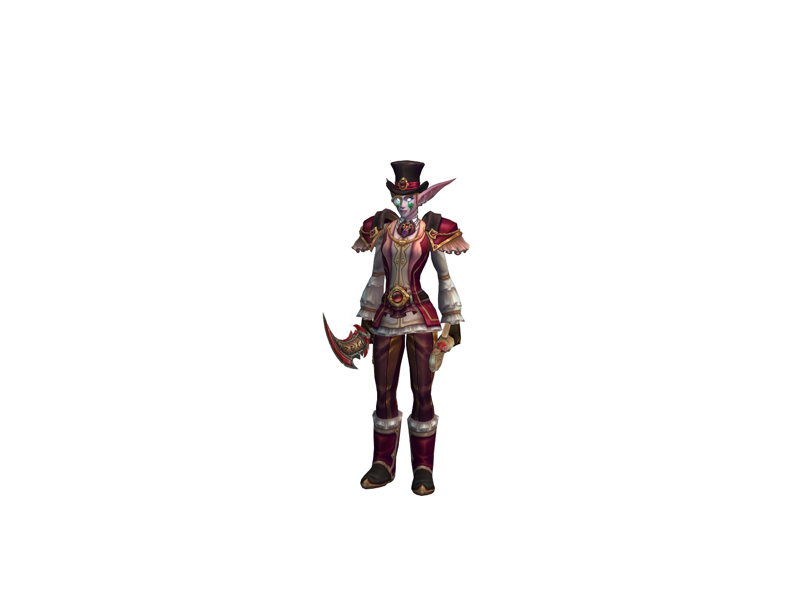 Djàléxx 3D character render