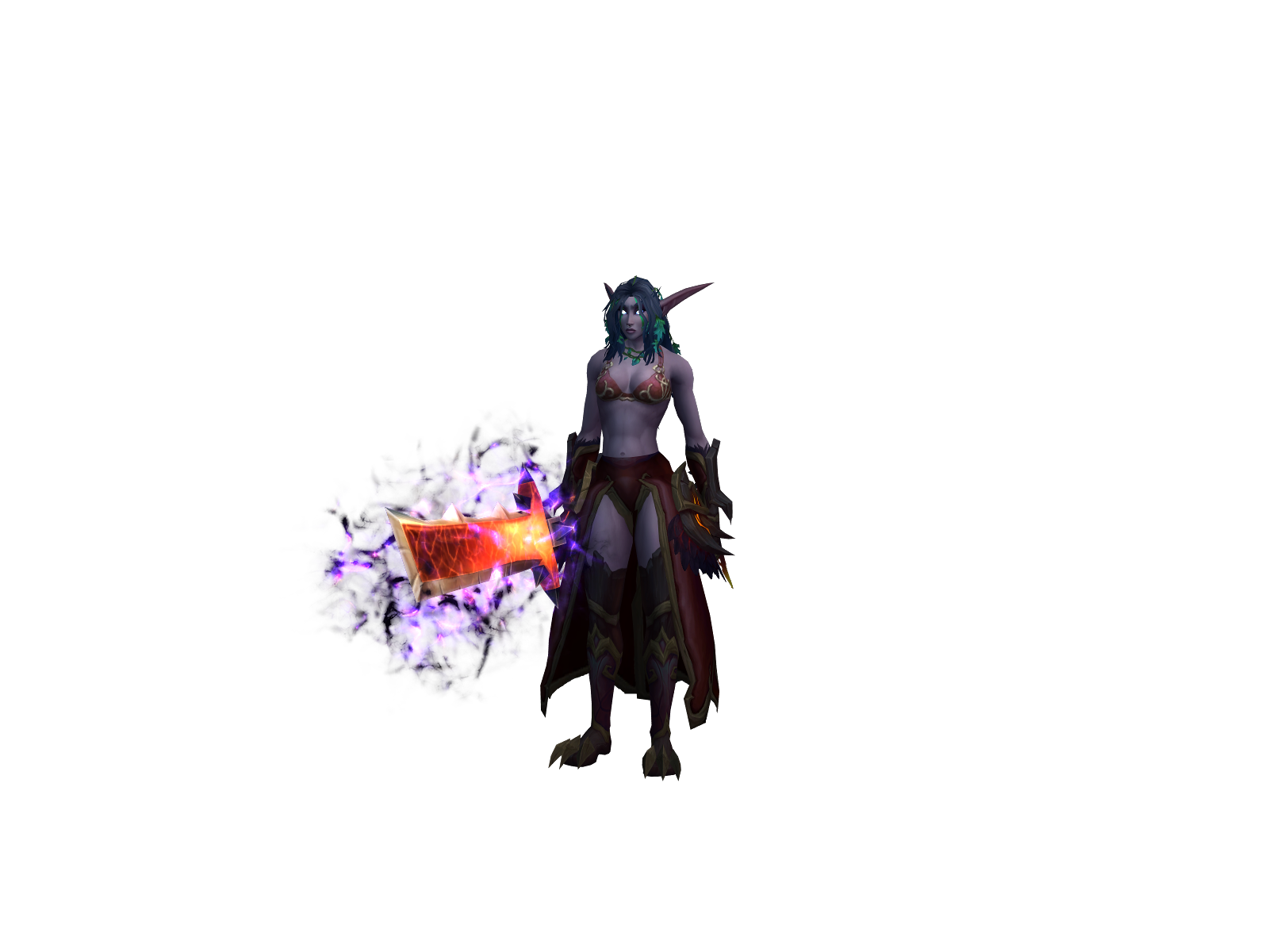 Smrkica 3D character render