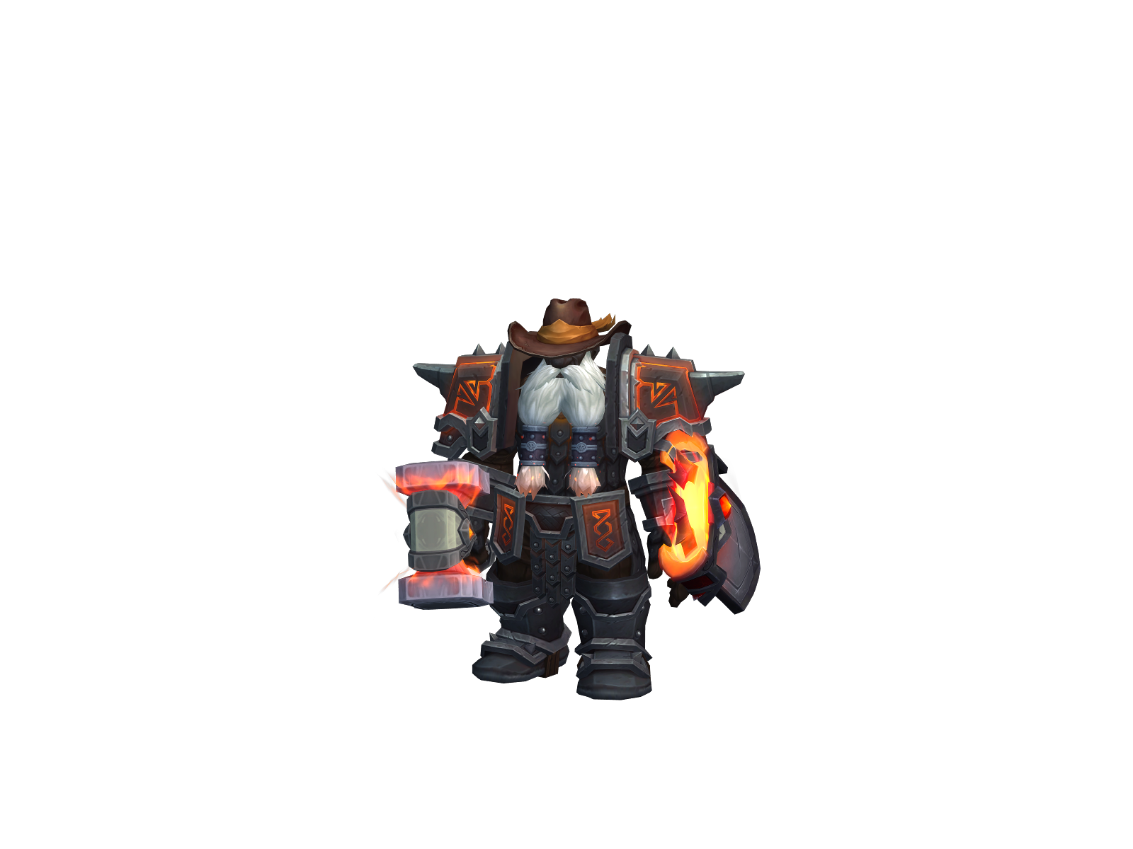 Homepage 3D character render