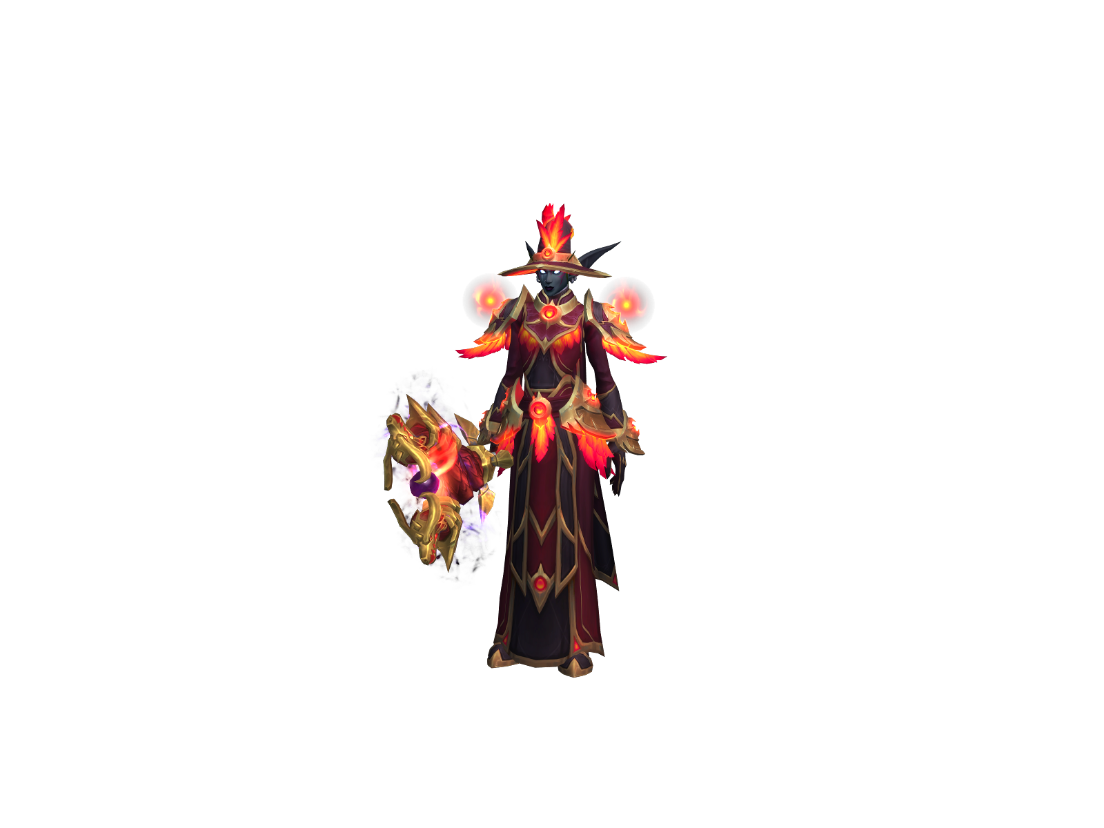 Ævilz 3D character render
