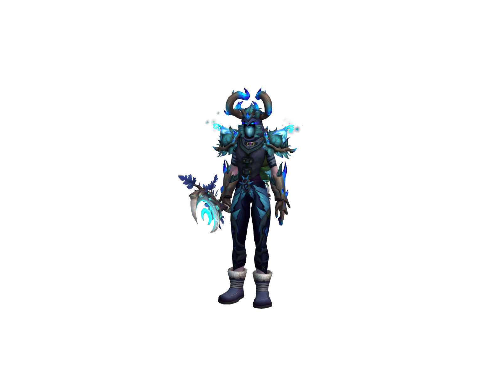 Raapasu 3D character render