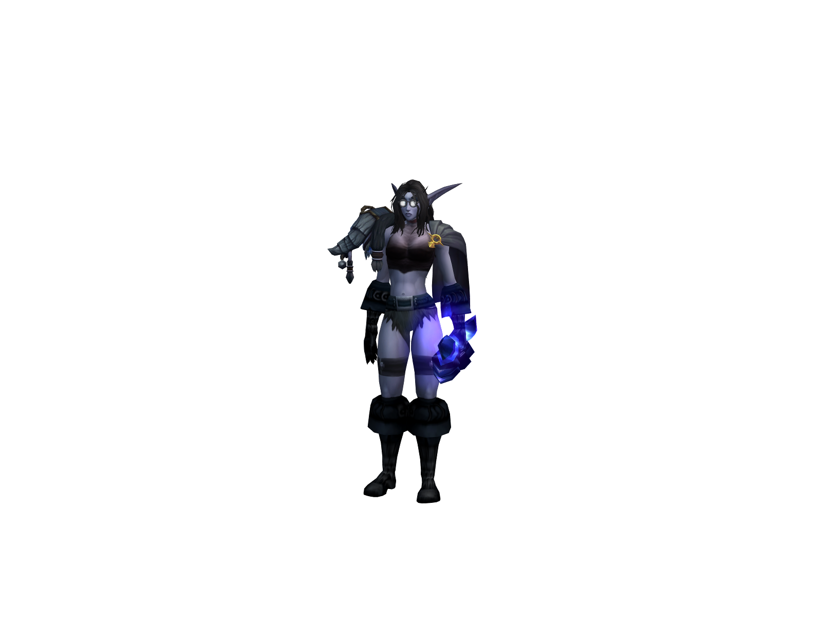 Dynessa 3D character render