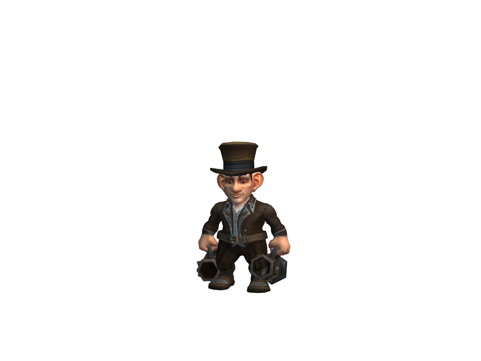 Toefryz 3D character render