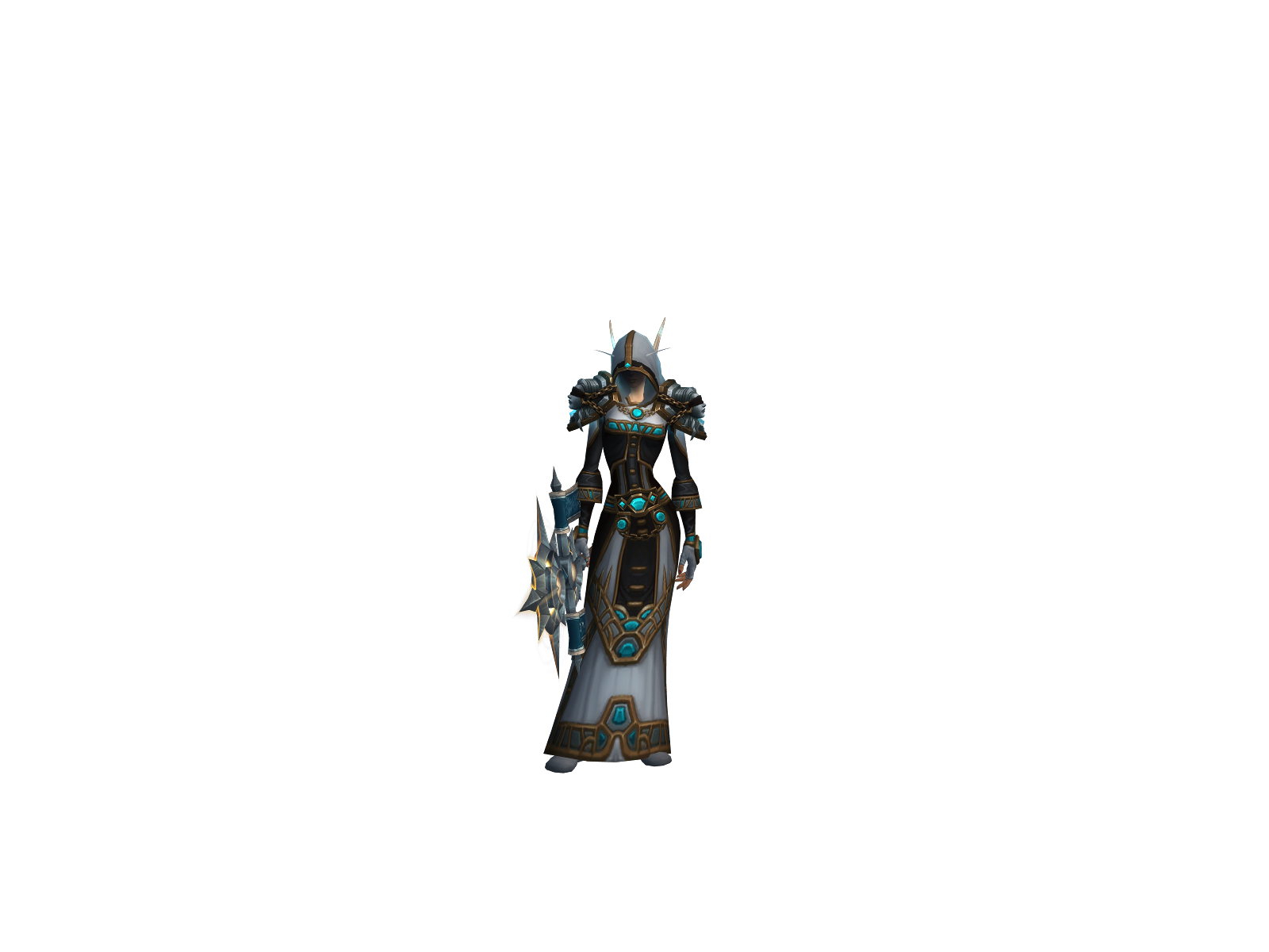 Sevirra 3D character render