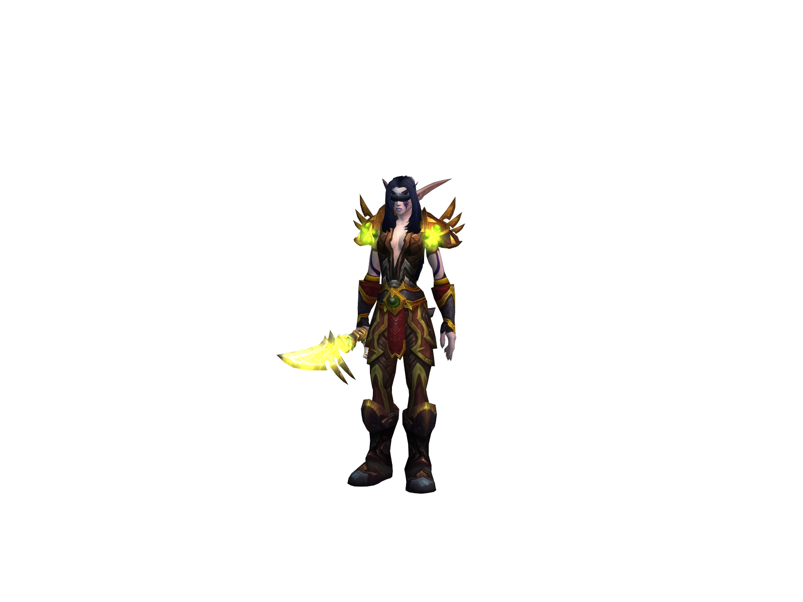 Quillotine 3D character render