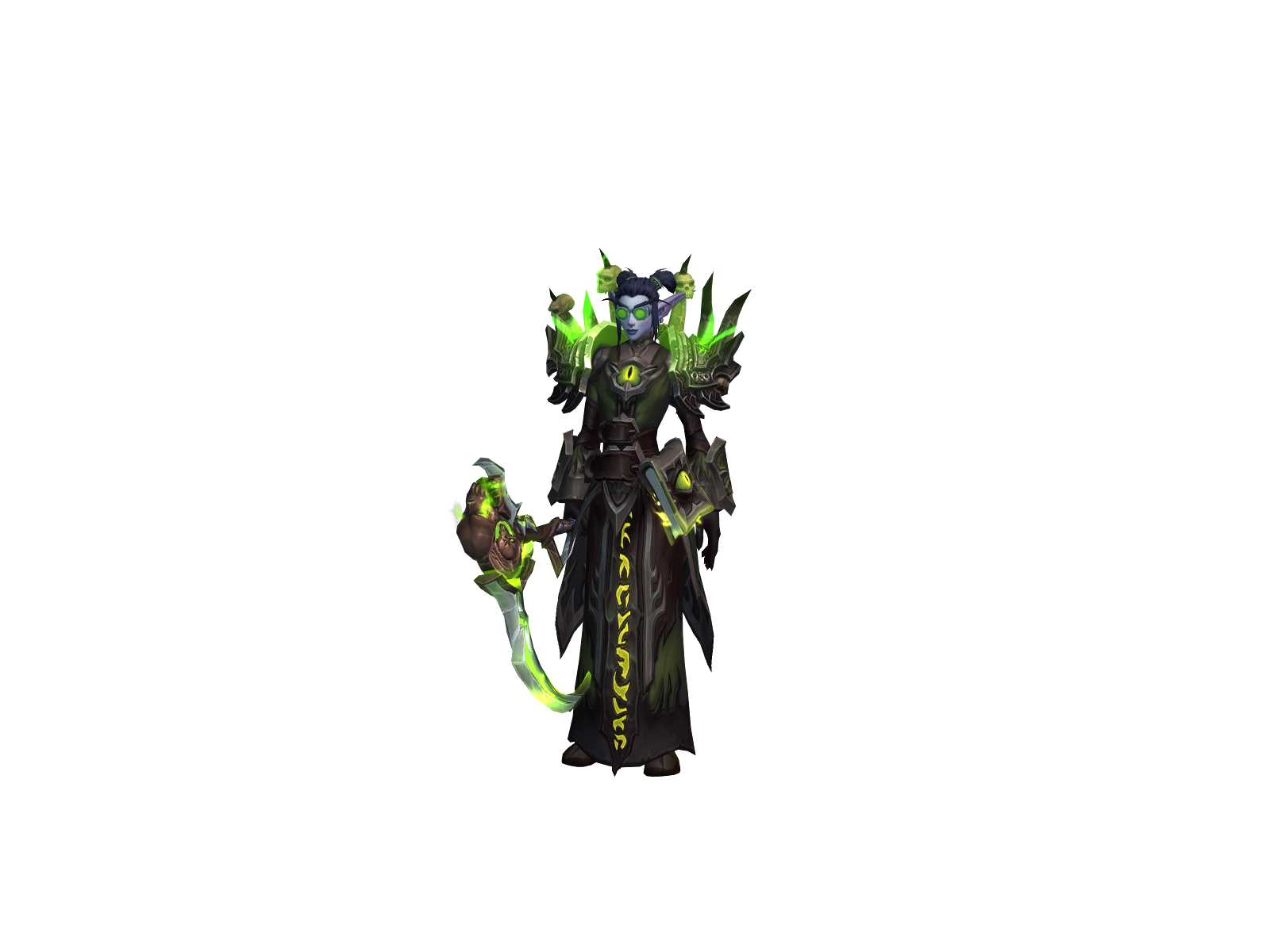 Churchlock 3D character render