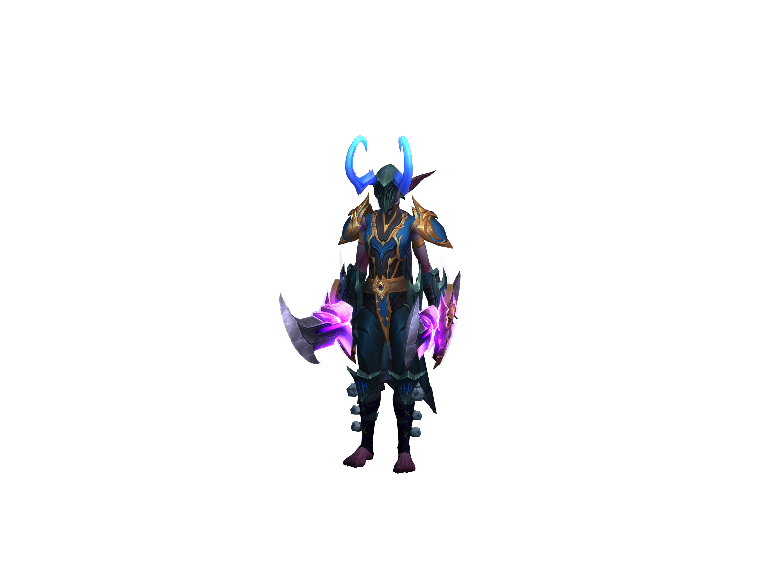 dhmônster 3D character render