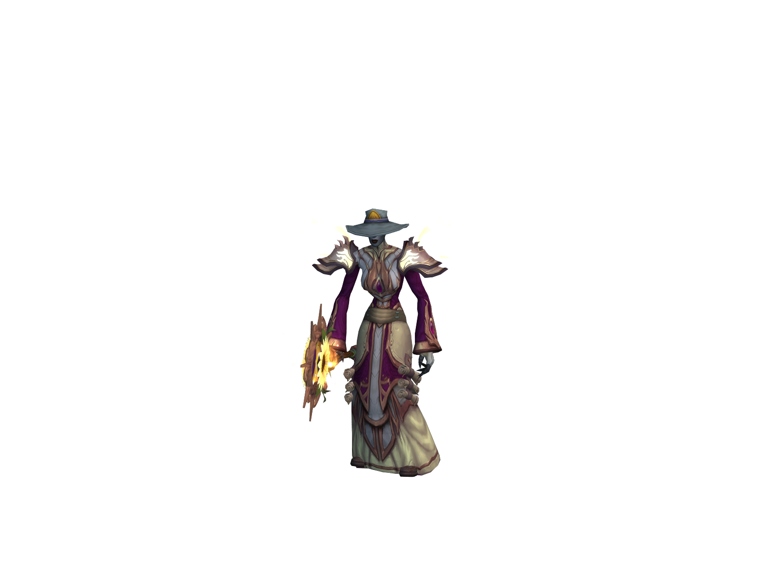 Blessup 3D character render
