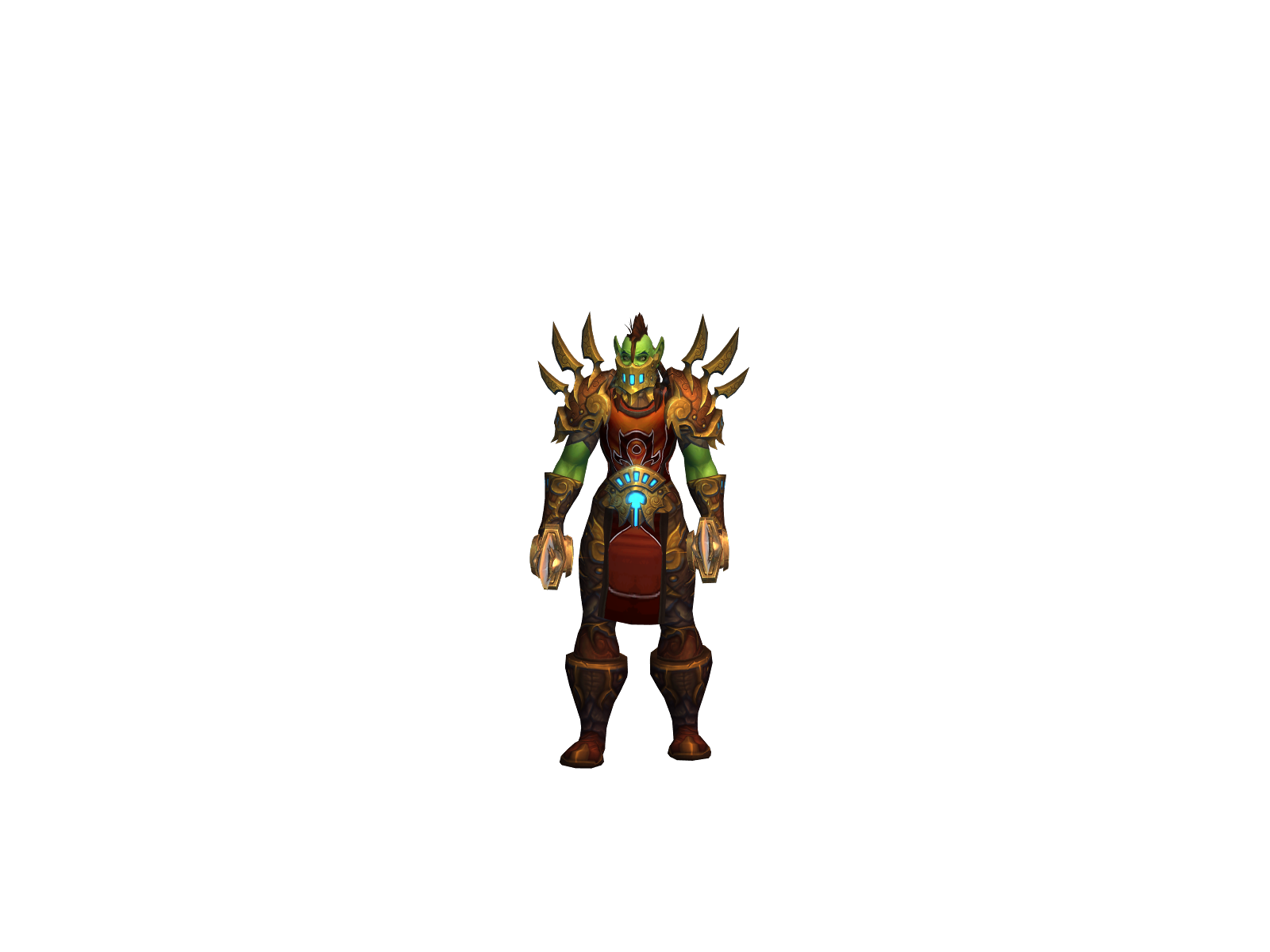 Waxty 3D character render