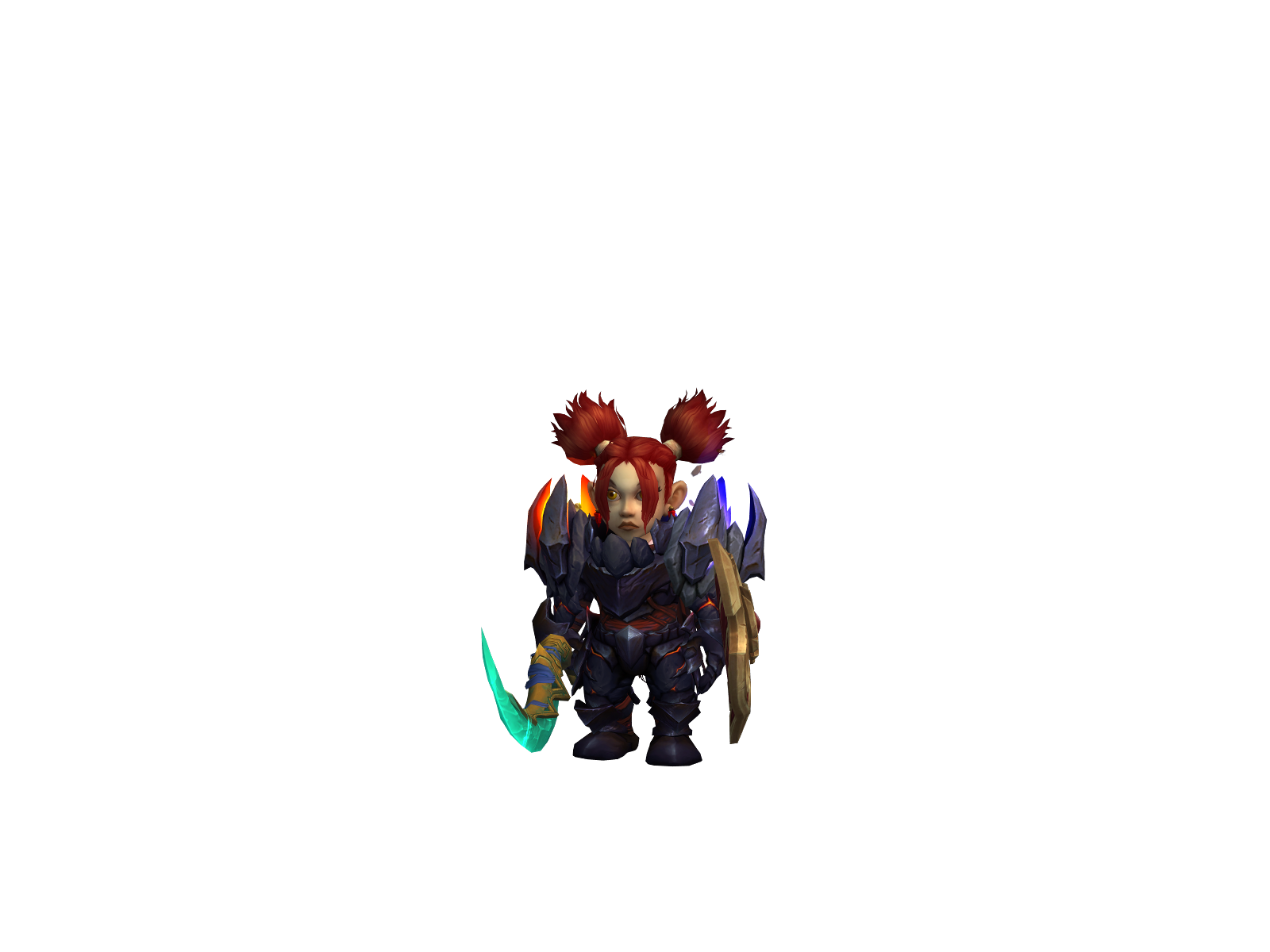 Päckli 3D character render