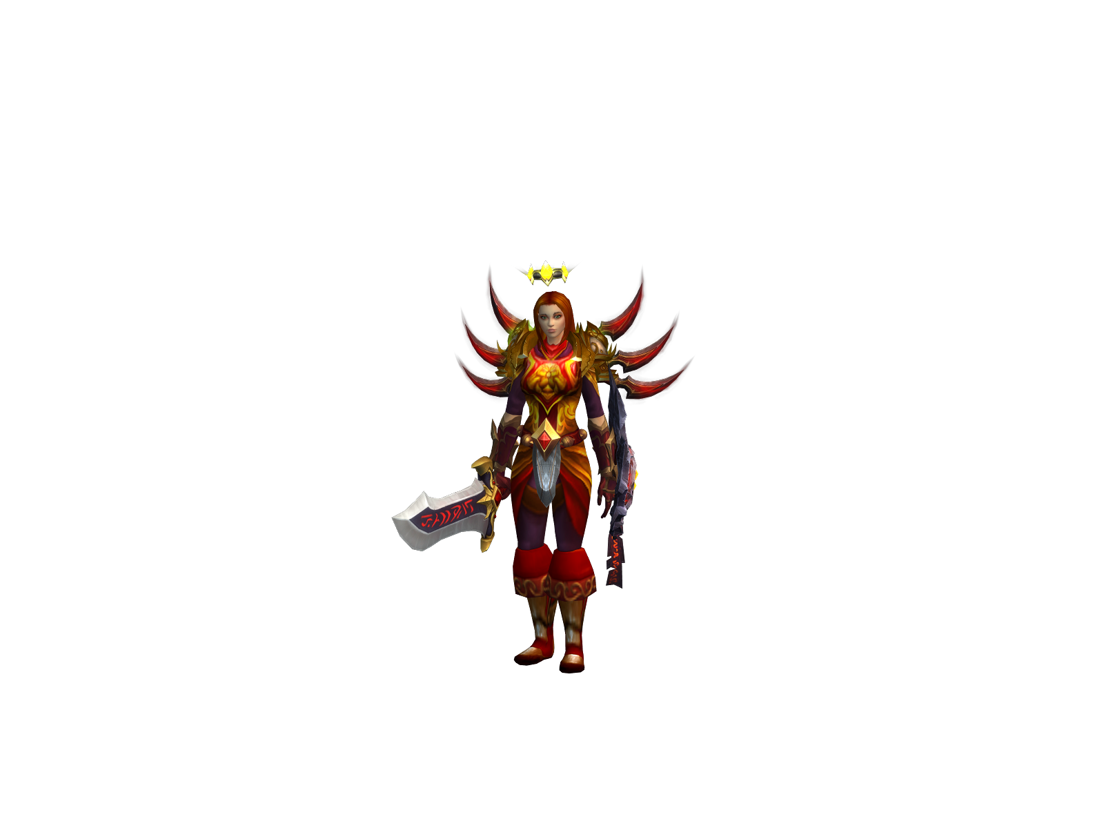 Arthonlon 3D character render