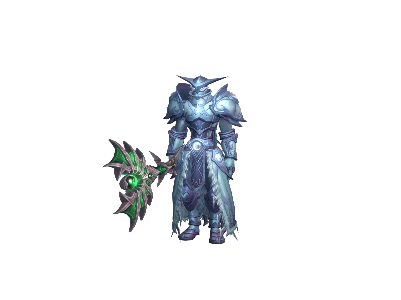 Psychicruin 3D character render